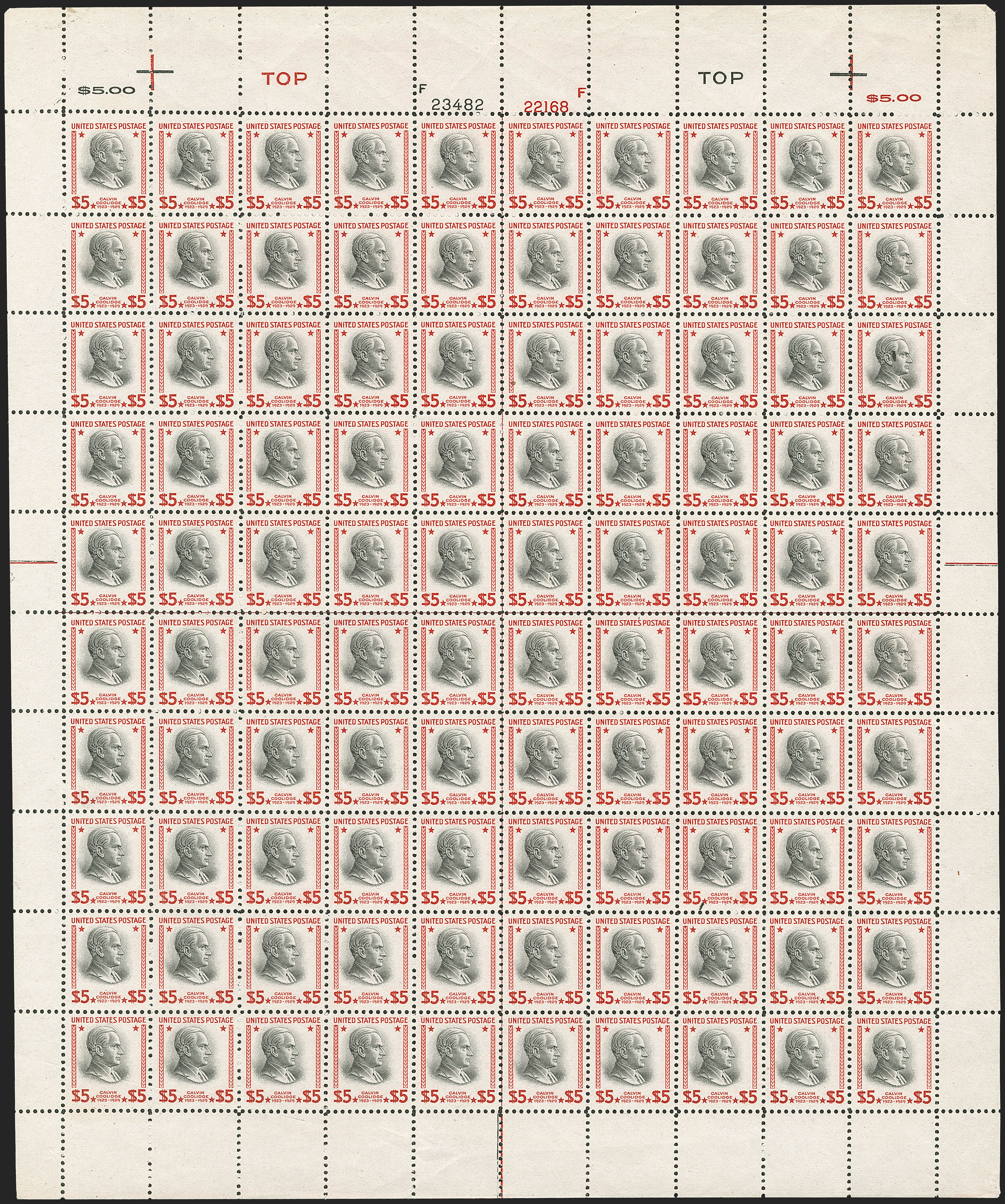 Sale no. 1234 — Lot no. 364 — Siegel Auction Galleries