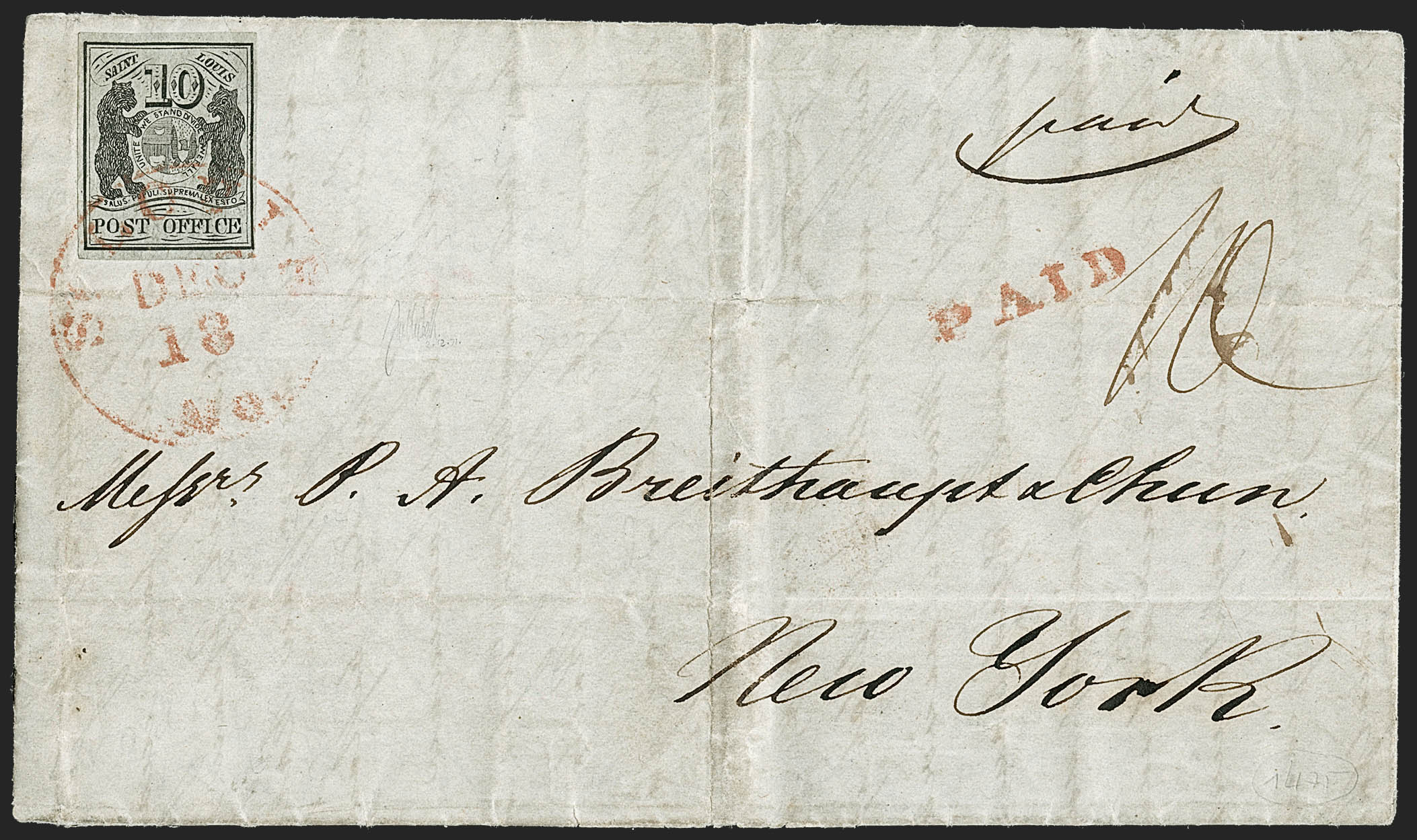 Sale no. 1239 — Lot no. 508 — Siegel Auction Galleries