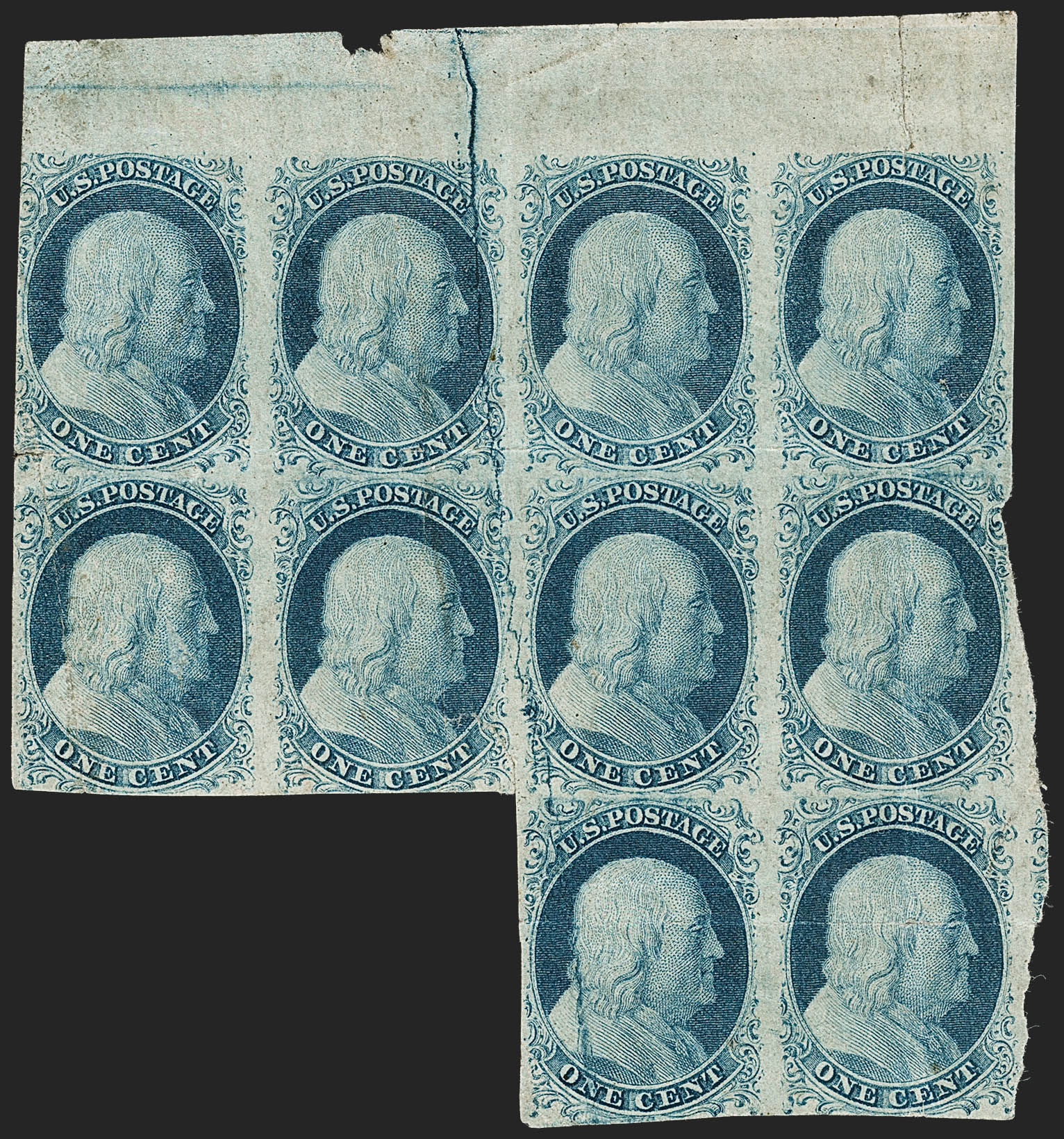 Sale no. 1239 — Lot no. 522 — Siegel Auction Galleries