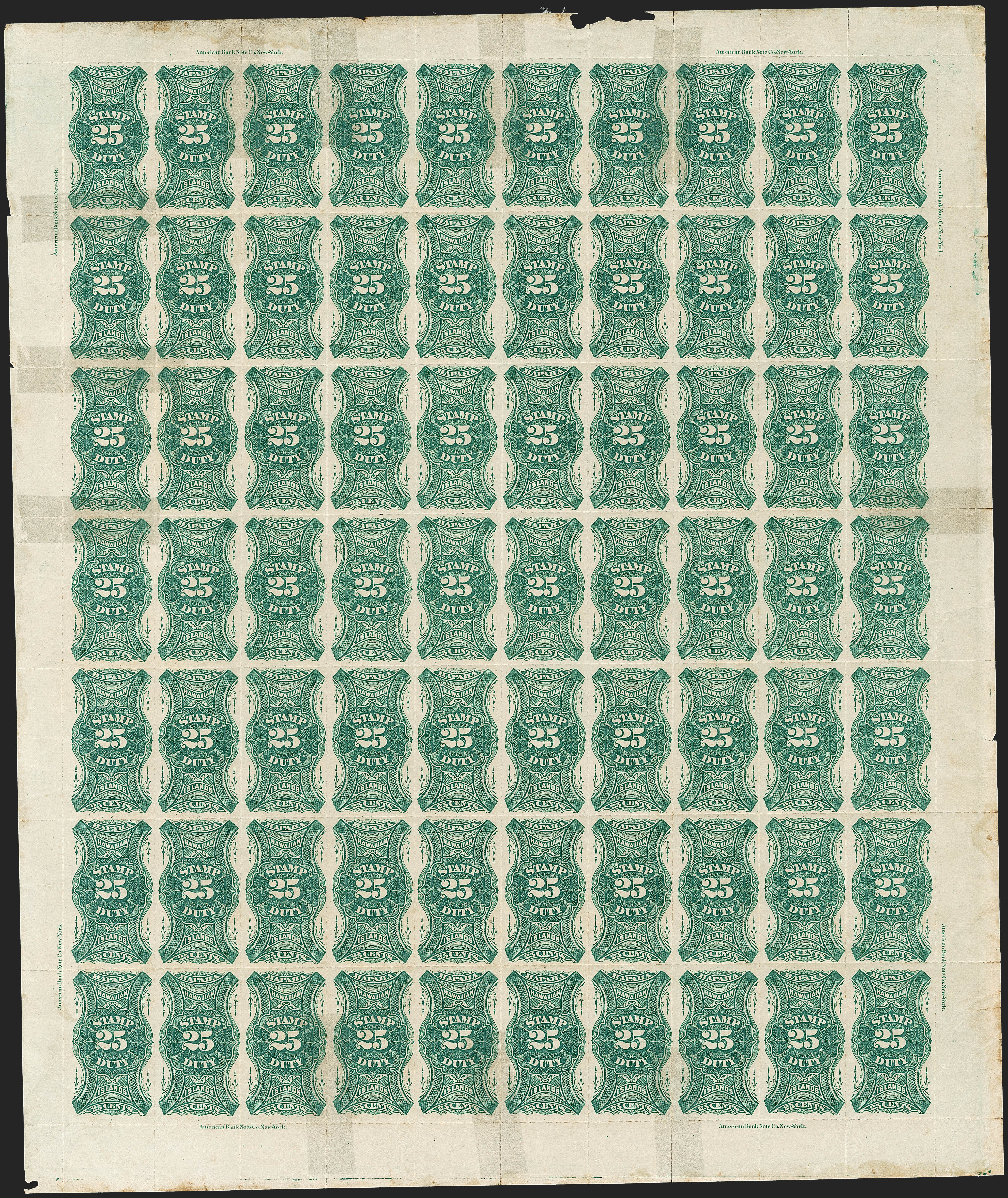 Sale no. 1240 — Lot no. 729 — Siegel Auction Galleries