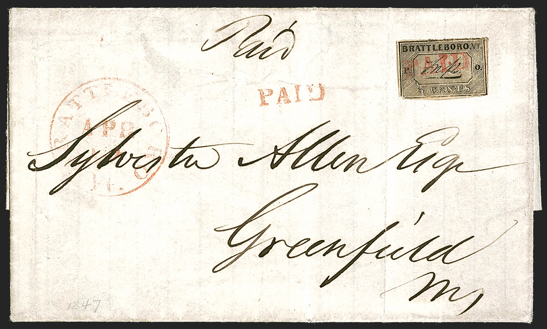 Sale no. 1244 — Lot no. 5 — Siegel Auction Galleries