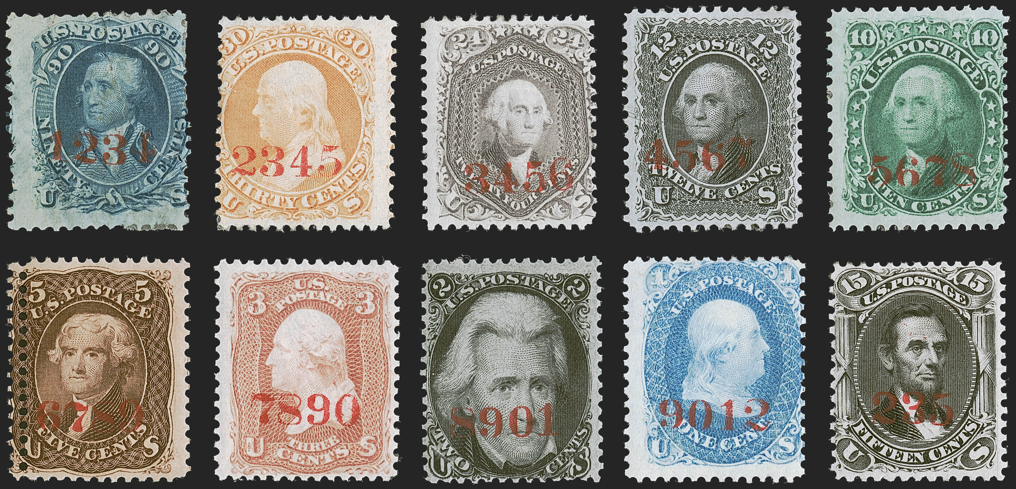 Sale no. 1254 — Lot no. 528 — Siegel Auction Galleries