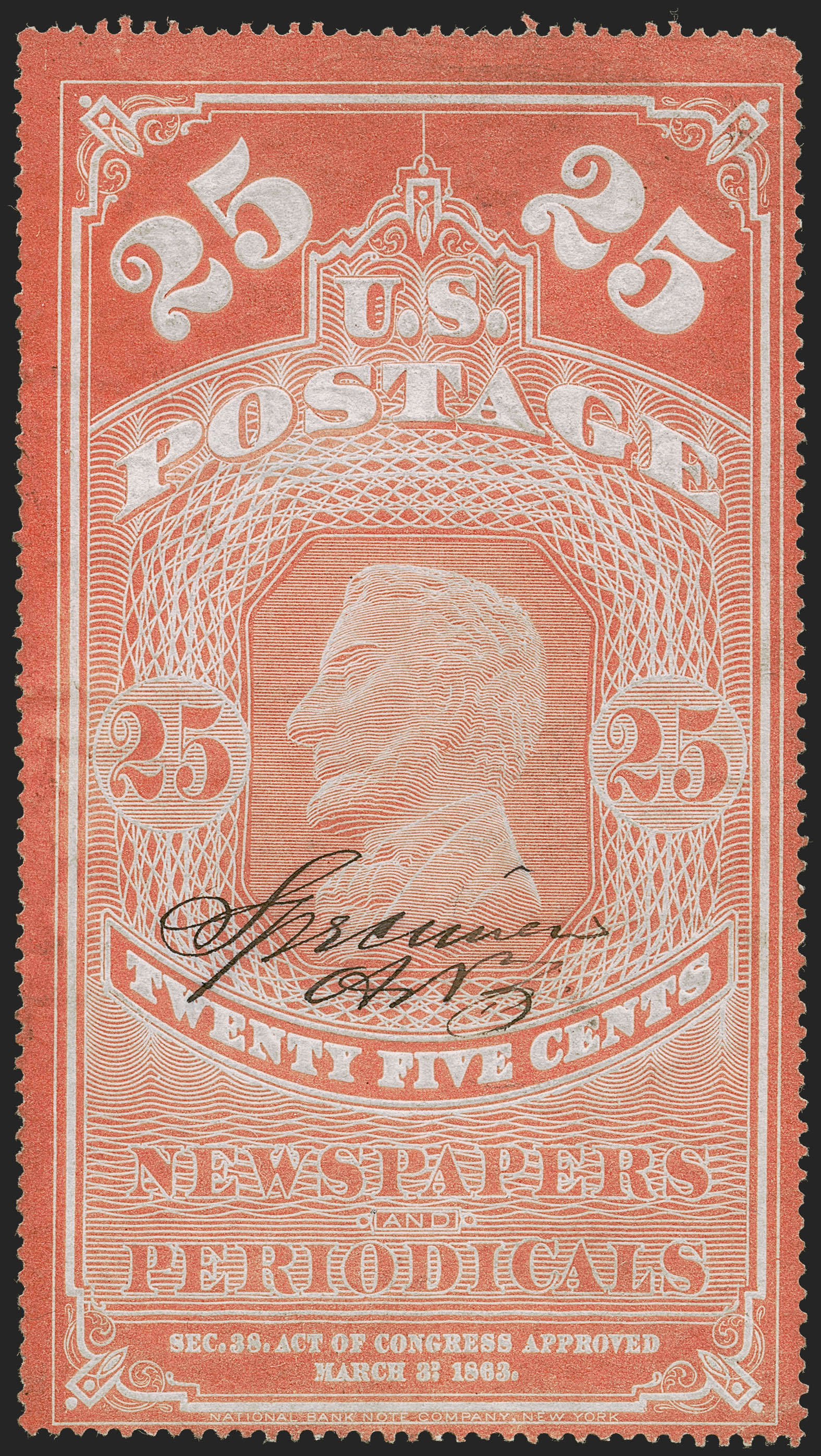 Sale no. 1254 — Lot no. 582 — Siegel Auction Galleries