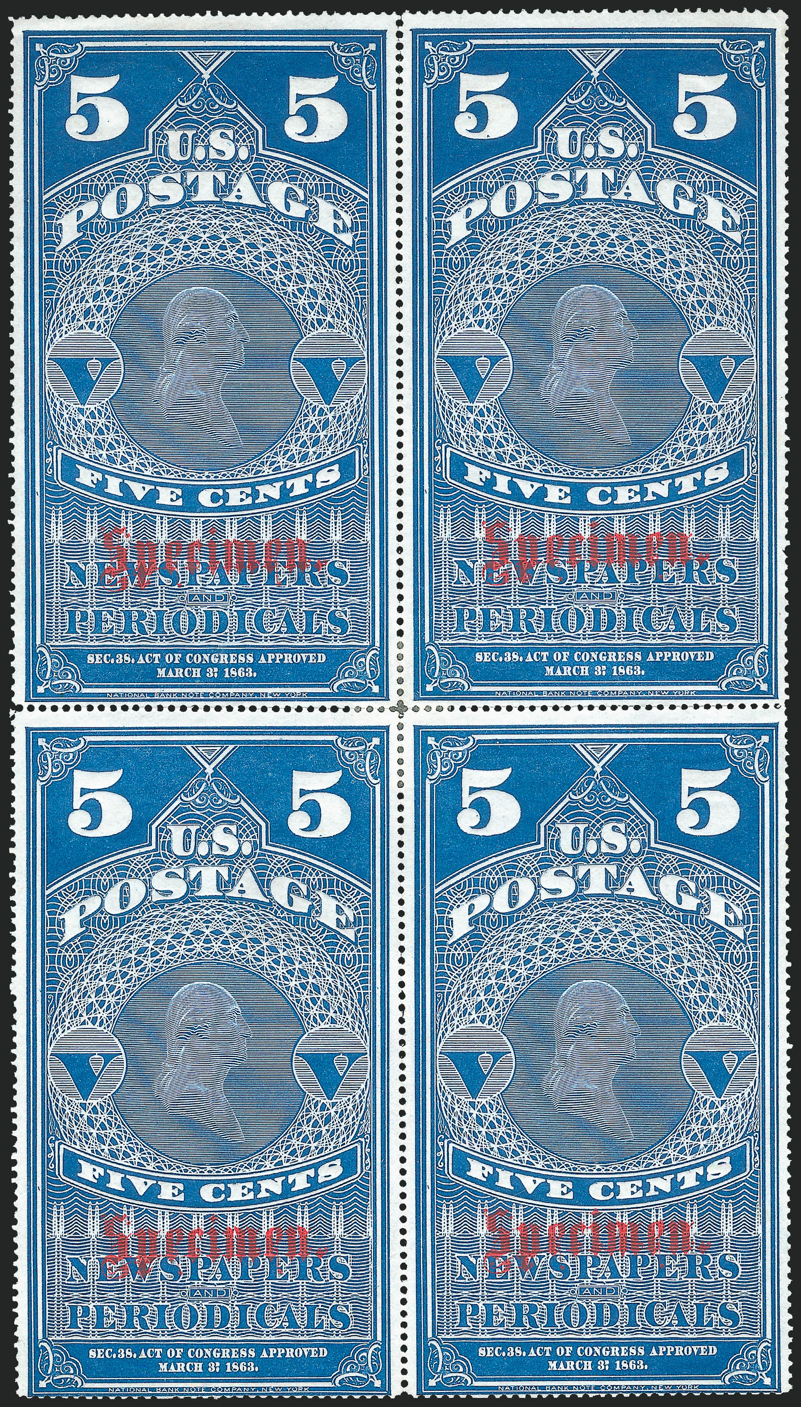 Sale no. 1254 — Lot no. 583 — Siegel Auction Galleries