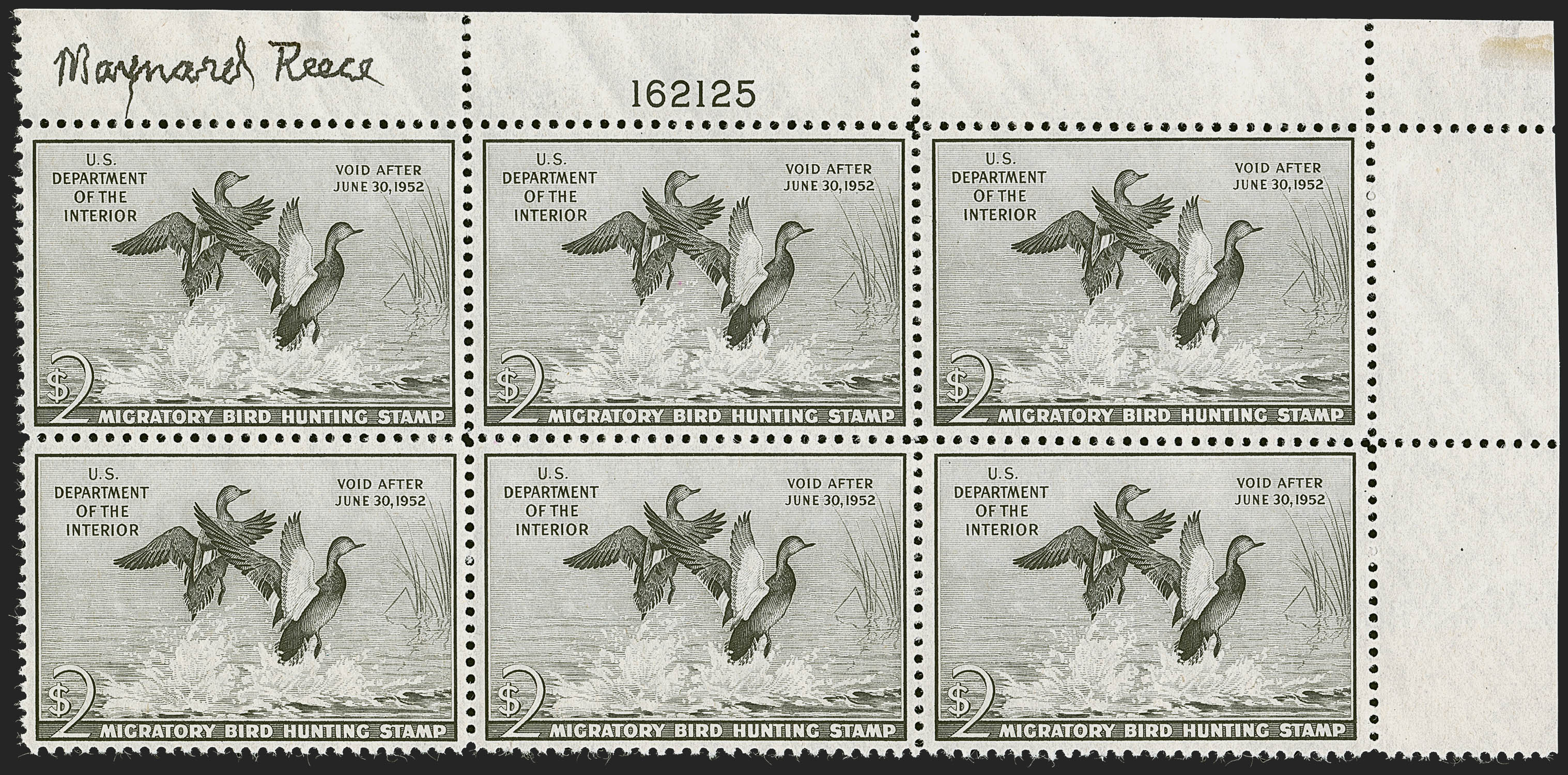 Sale no. 1258 — Lot no. 3040 — Siegel Auction Galleries