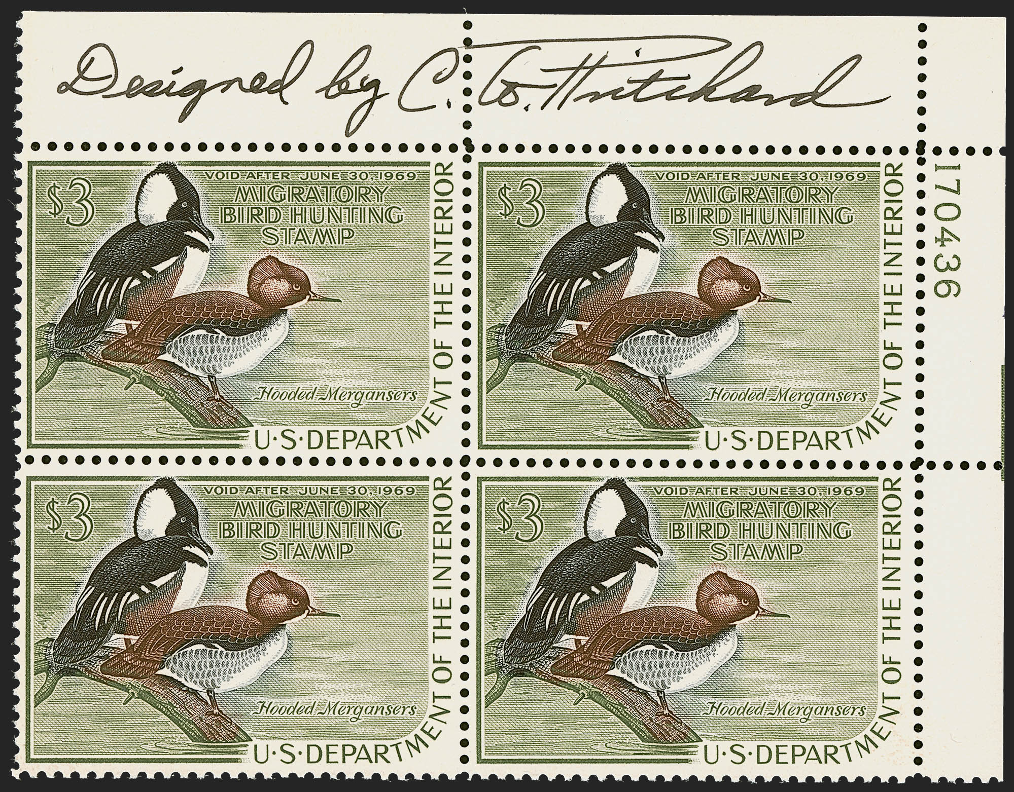 Sale no. 1258 — Lot no. 3055 — Siegel Auction Galleries