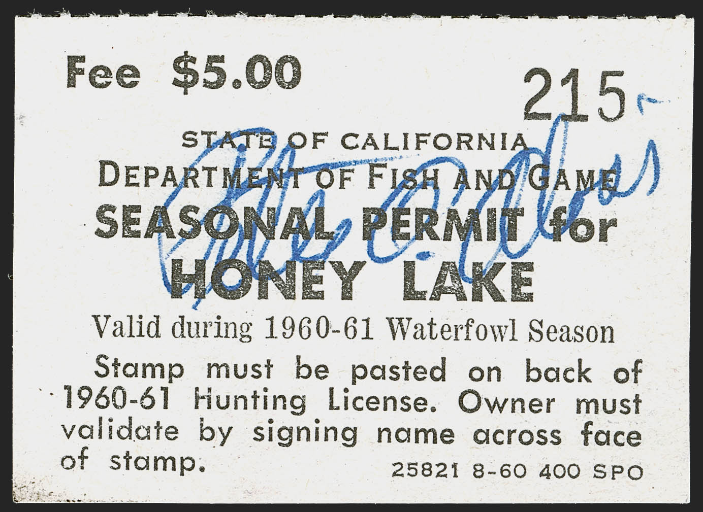 Sale no. 1258 — Lot no. 3189 — Siegel Auction Galleries