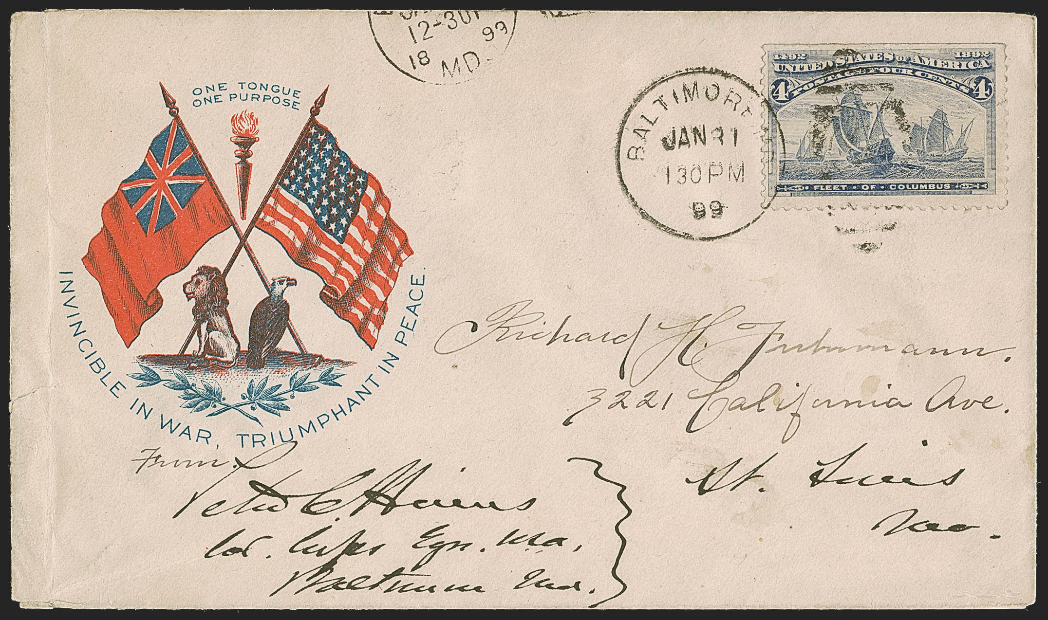 Sale no. 1260 — Lot no. 179-432886 — Siegel Auction Galleries