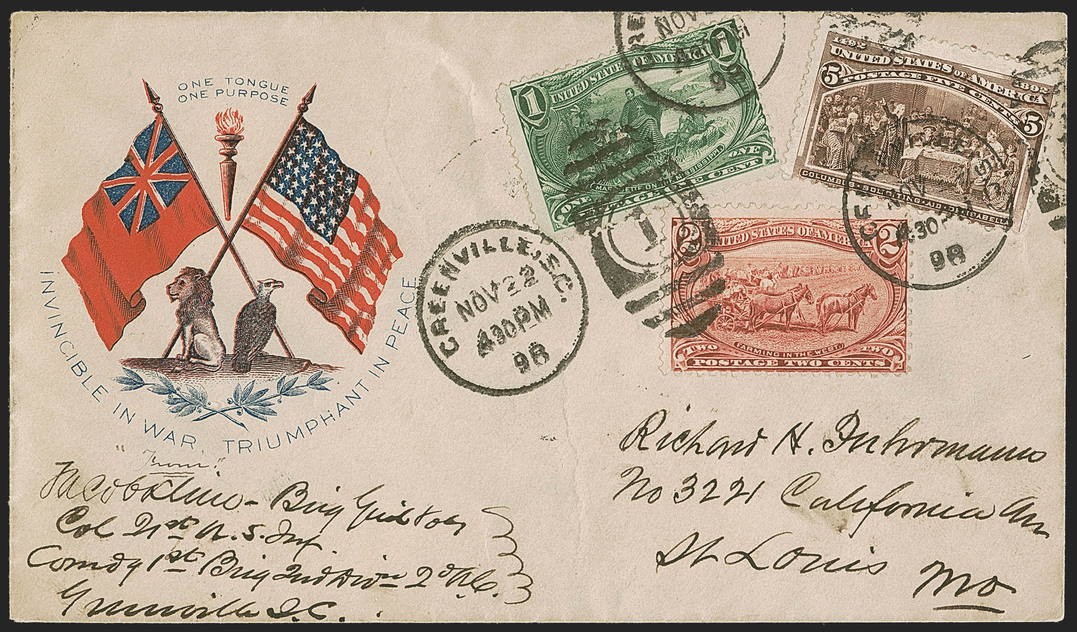 Sale no. 1260 — Lot no. 179-432906 — Siegel Auction Galleries