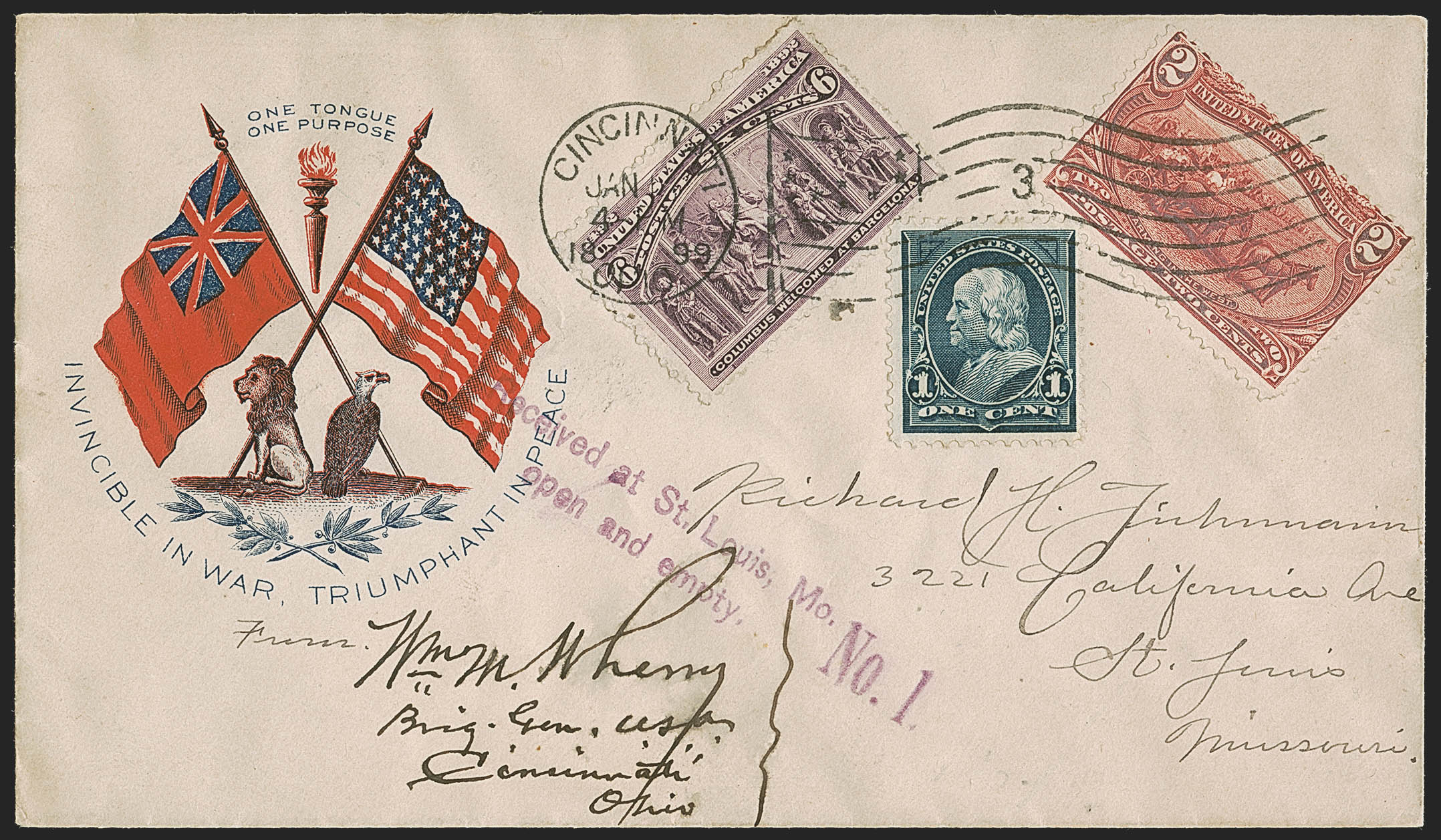 Sale no. 1260 — Lot no. 179-432952 — Siegel Auction Galleries