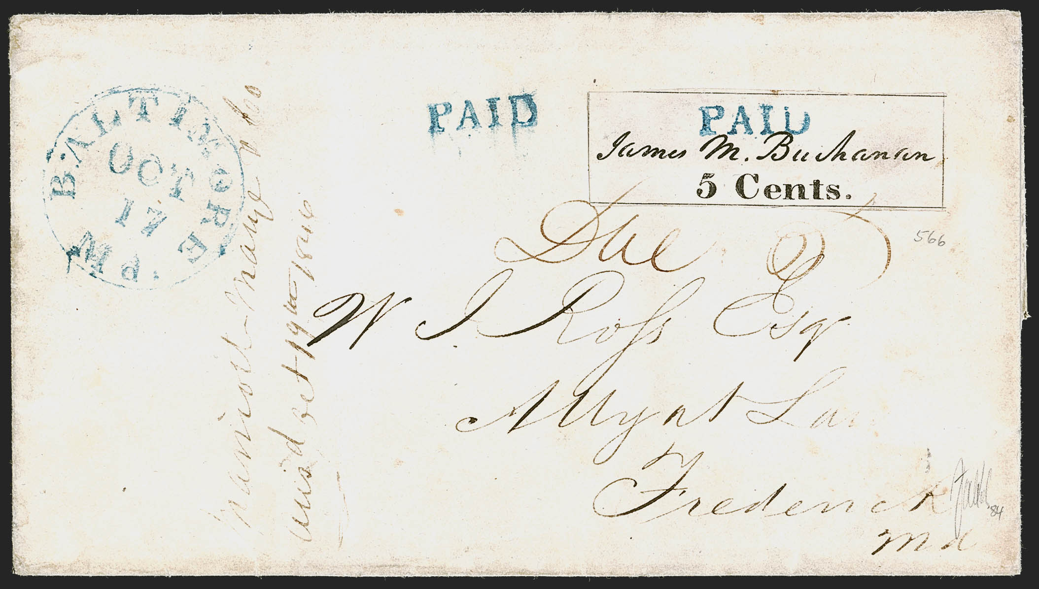 Sale no. 1260 — Lot no. 5 — Siegel Auction Galleries