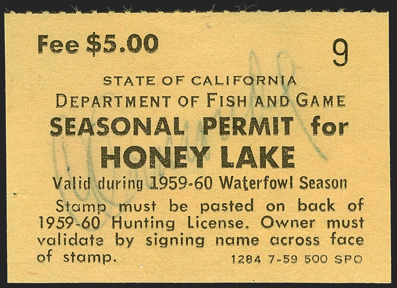 Sale no. 1262 — Lot no. 1134 — Siegel Auction Galleries