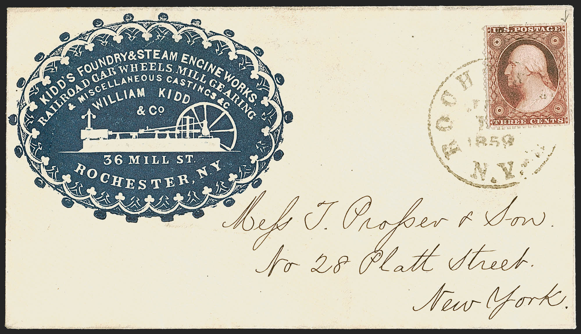 Sale no. 1262 — Lot no. 120 — Siegel Auction Galleries