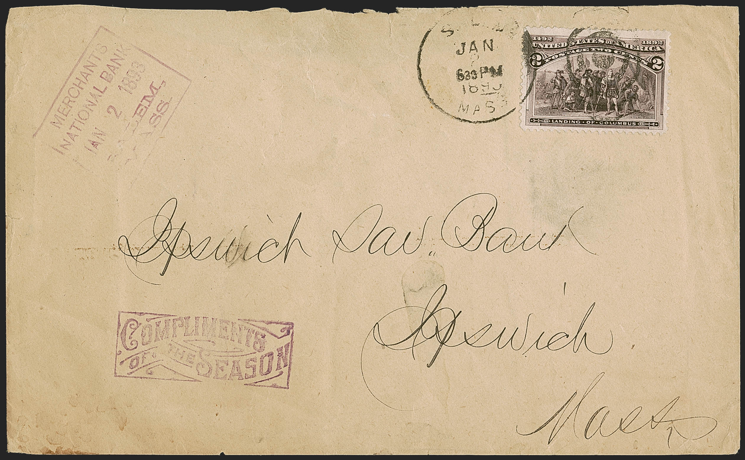 Sale no. 1262 — Lot no. 180 — Siegel Auction Galleries