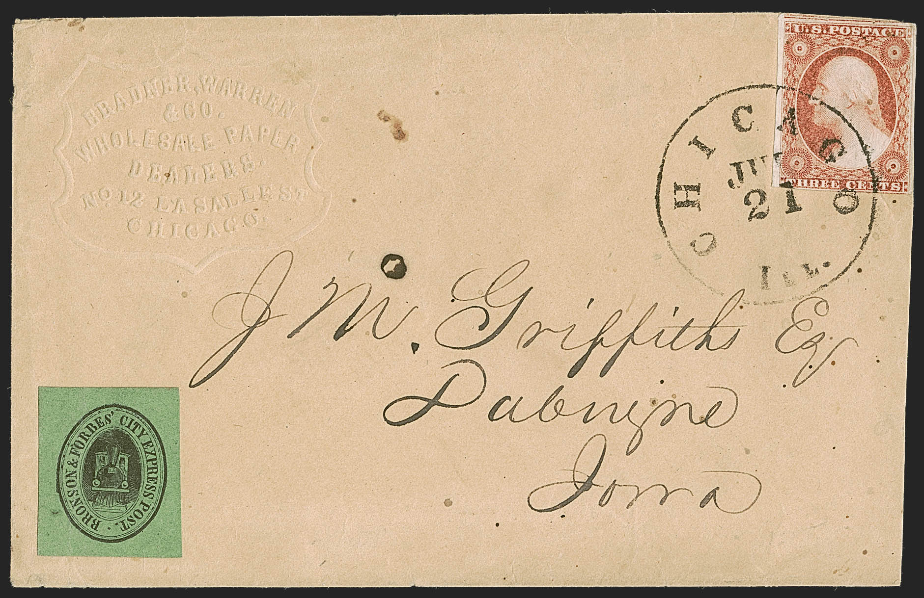 Sale no. 1262 — Lot no. 300 — Siegel Auction Galleries