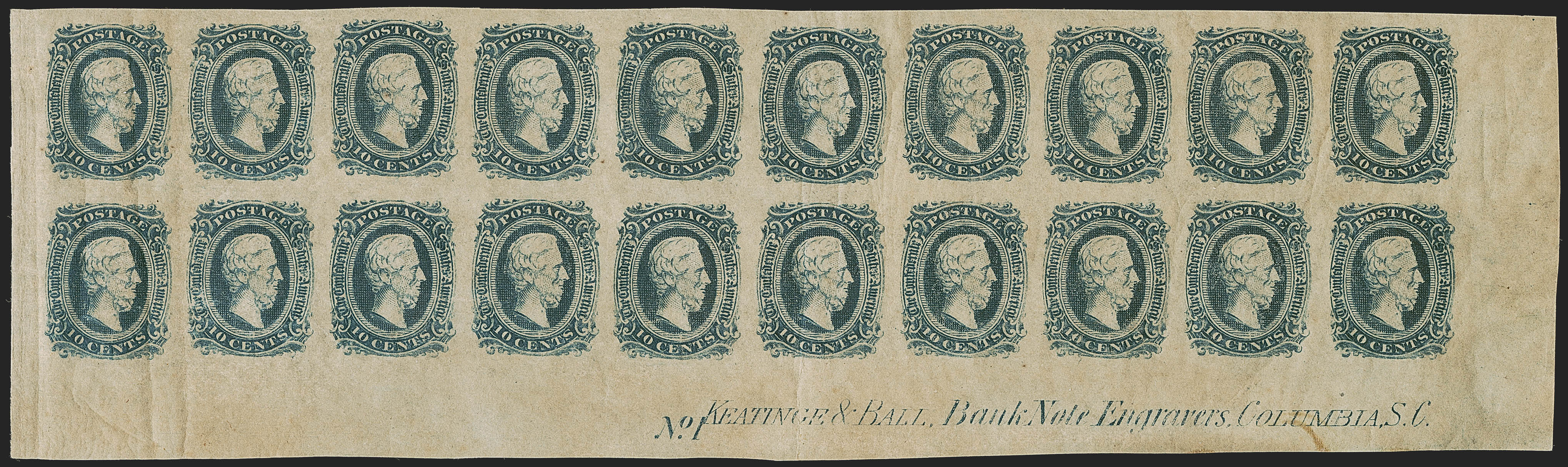 Sale no. 1262 — Lot no. 446 — Siegel Auction Galleries