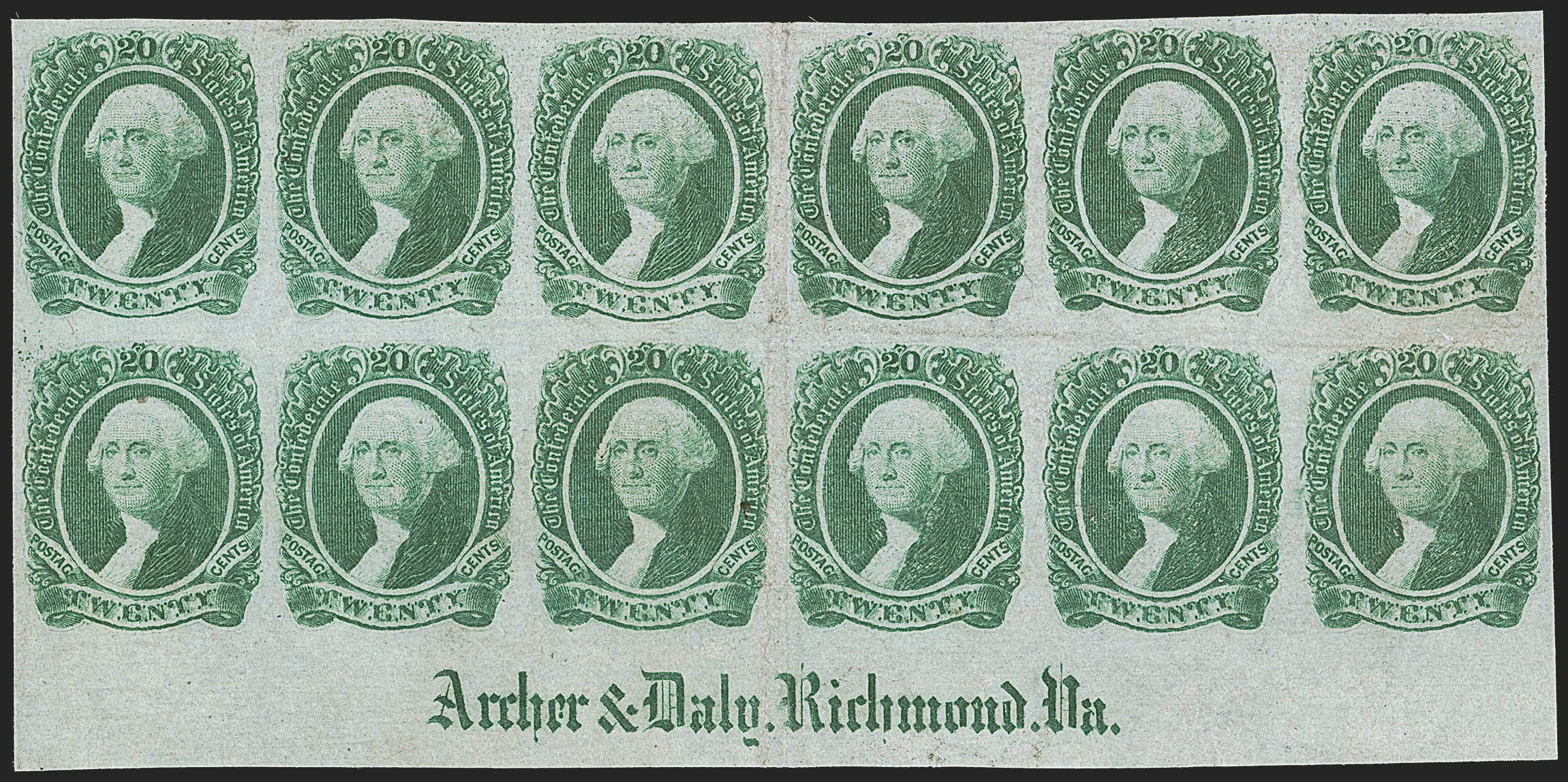 Sale no. 1262 — Lot no. 450 — Siegel Auction Galleries