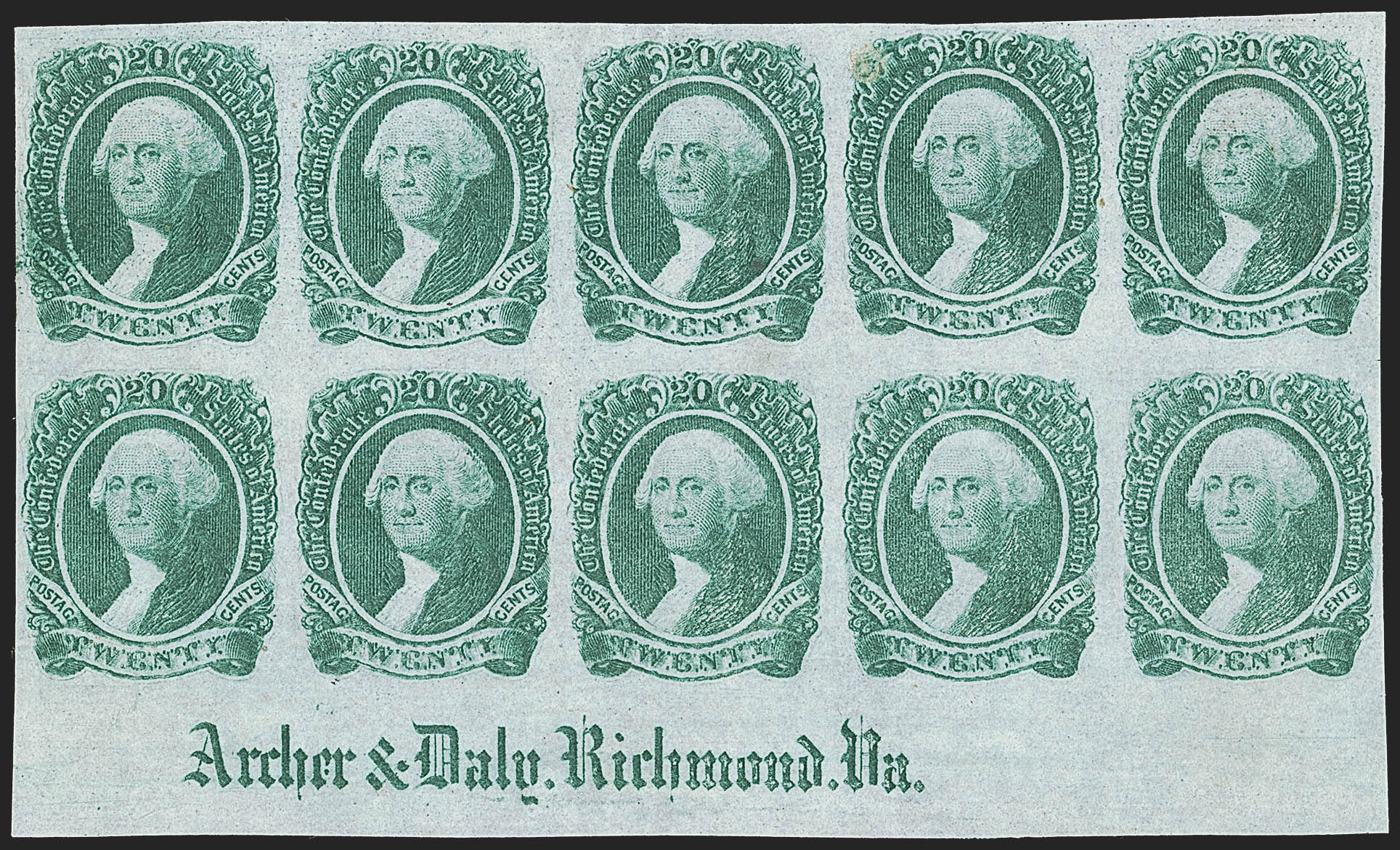 Sale no. 1262 — Lot no. 451 — Siegel Auction Galleries