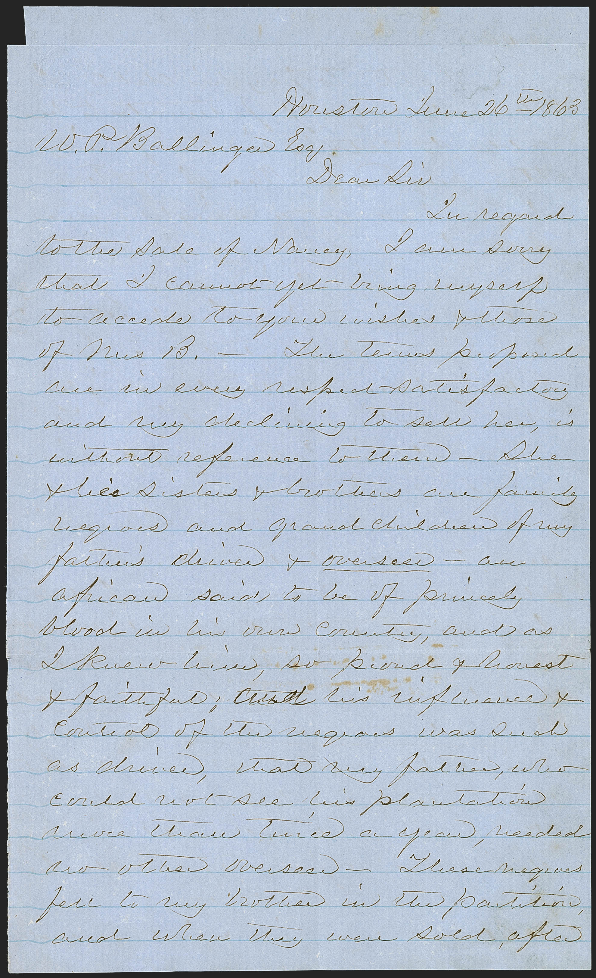 Sale no. 1262 — Lot no. 484 — Siegel Auction Galleries