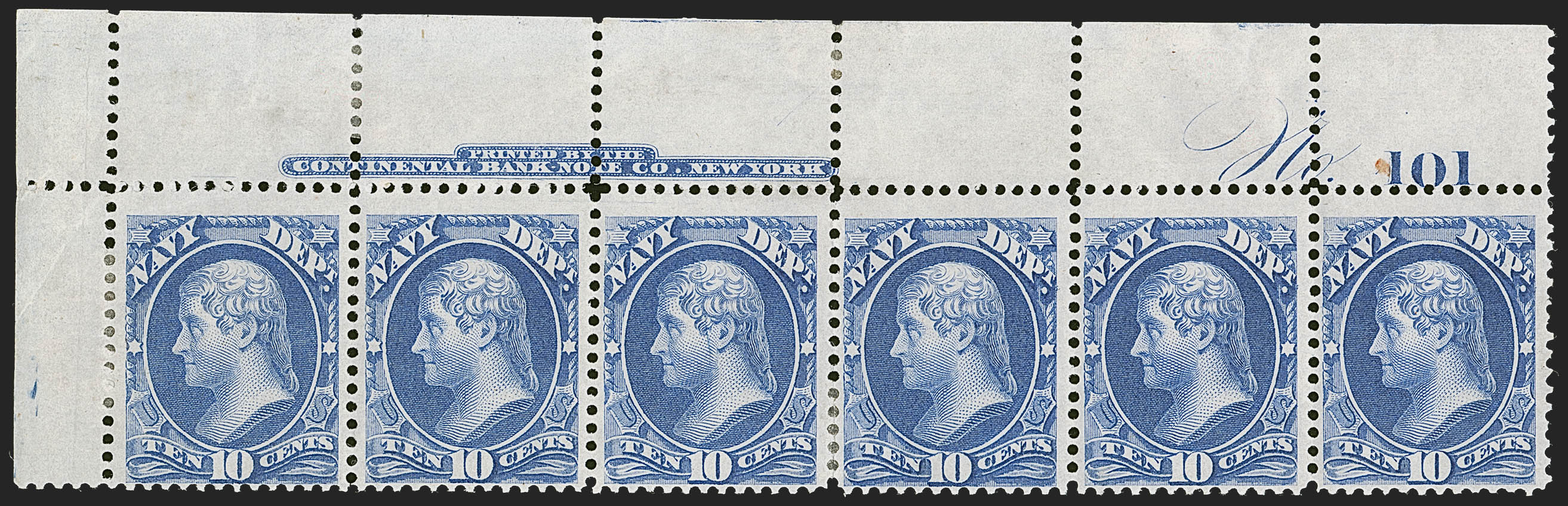 Sale no. 1268 — Lot no. 458 — Siegel Auction Galleries