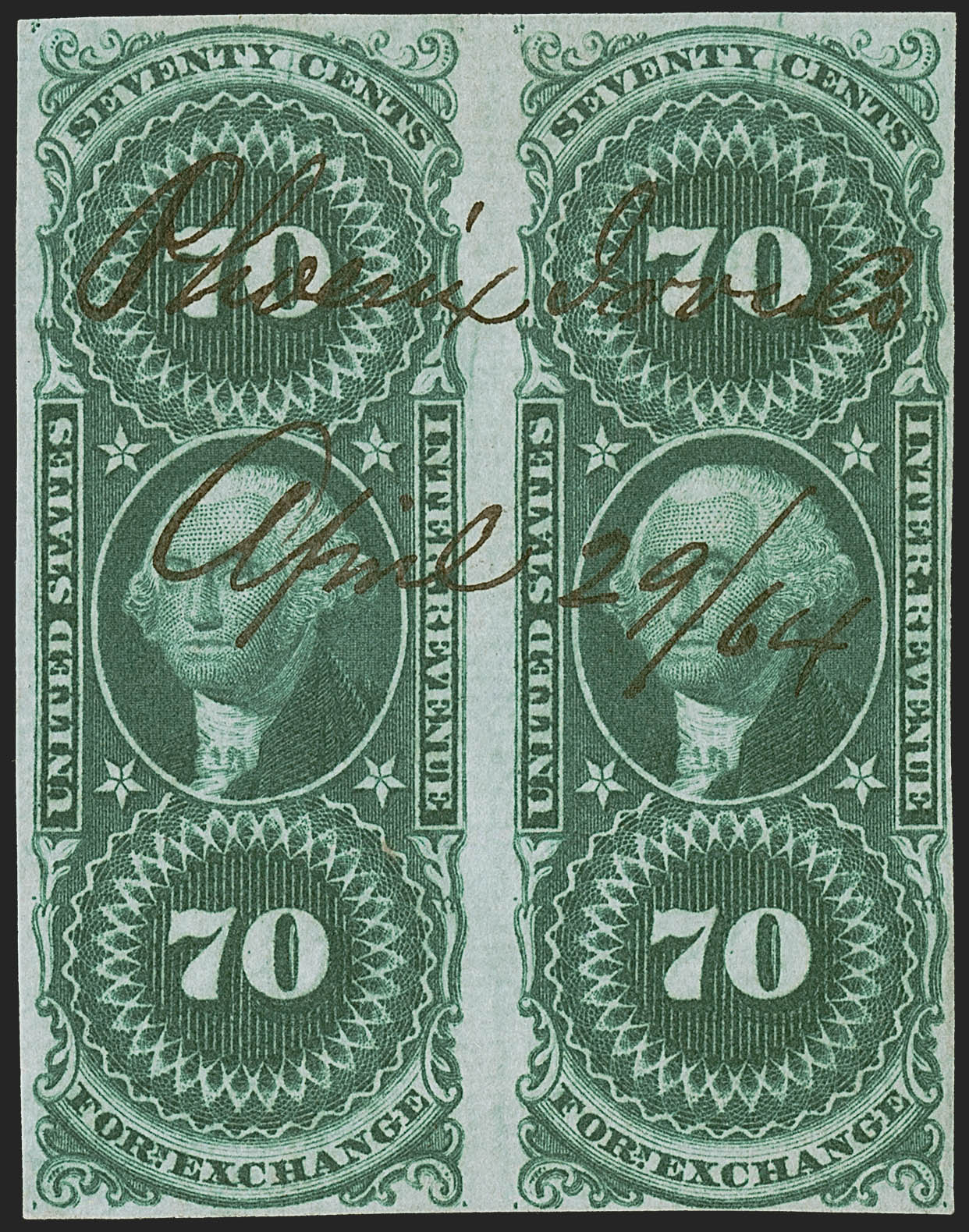 Sale no. 1268 — Lot no. 553 — Siegel Auction Galleries