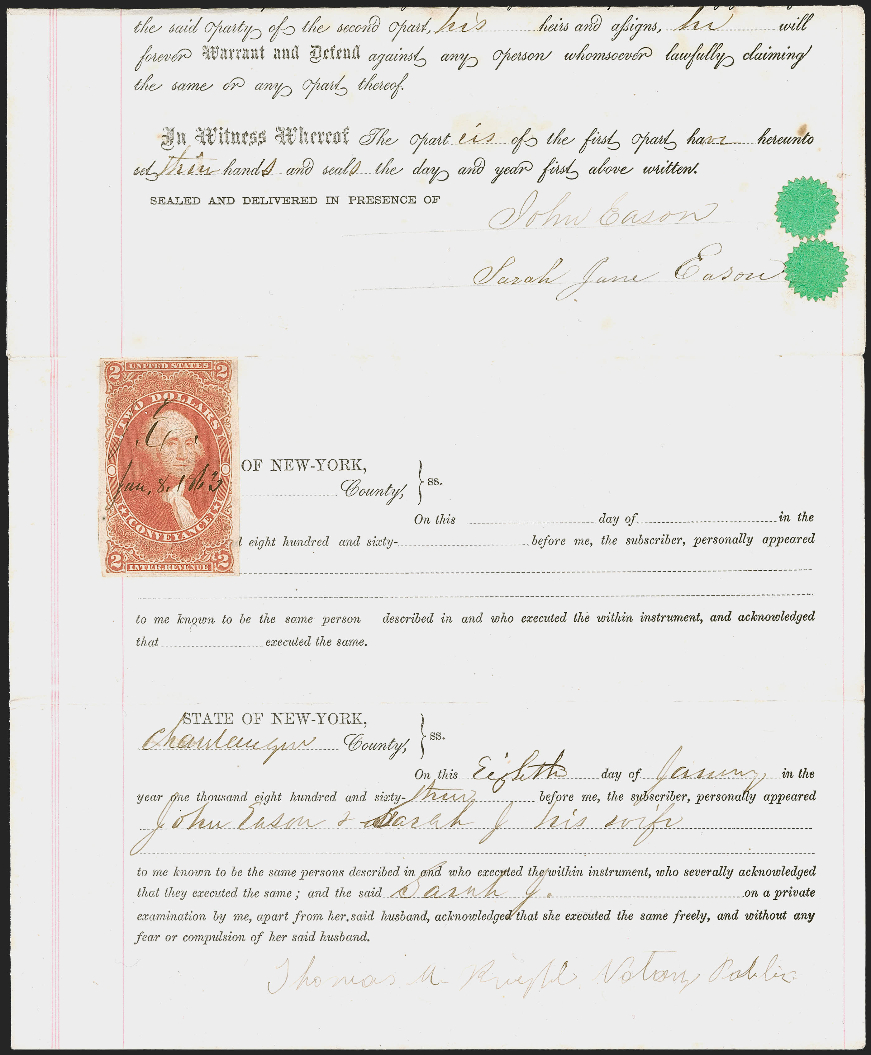 Sale no. 1268 — Lot no. 560 — Siegel Auction Galleries