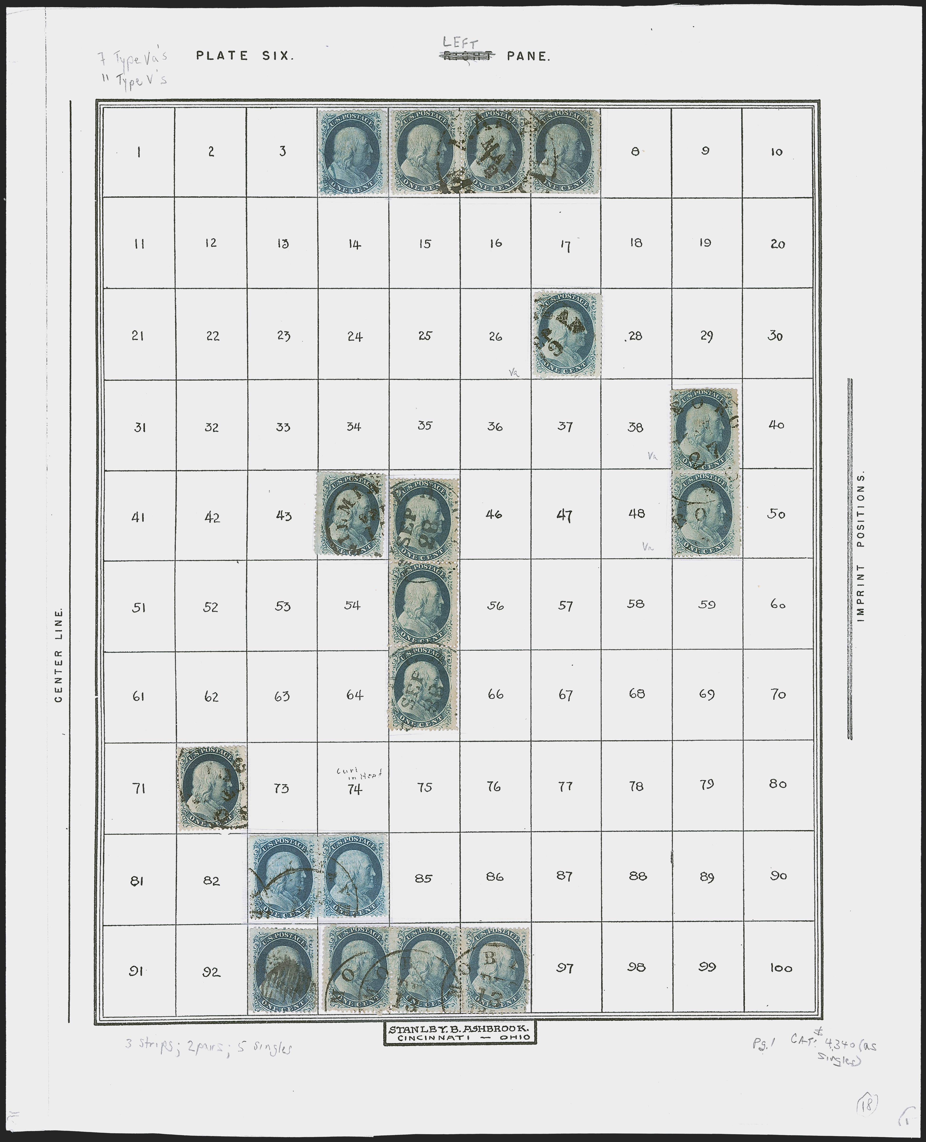 Sale no. 1278 — Lot no. 3167 — Siegel Auction Galleries