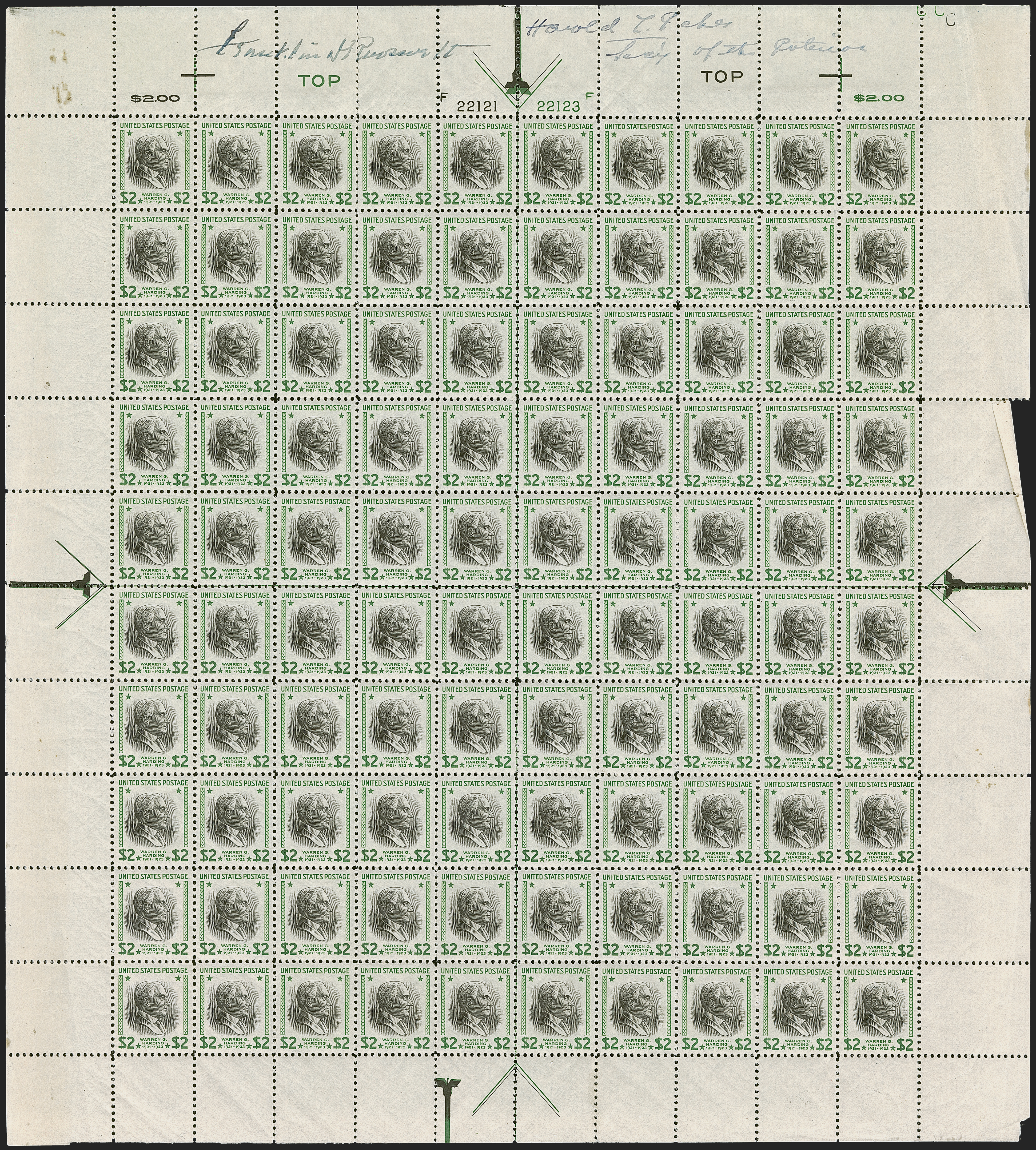 Sale no. 1278 — Lot no. 3816 — Siegel Auction Galleries