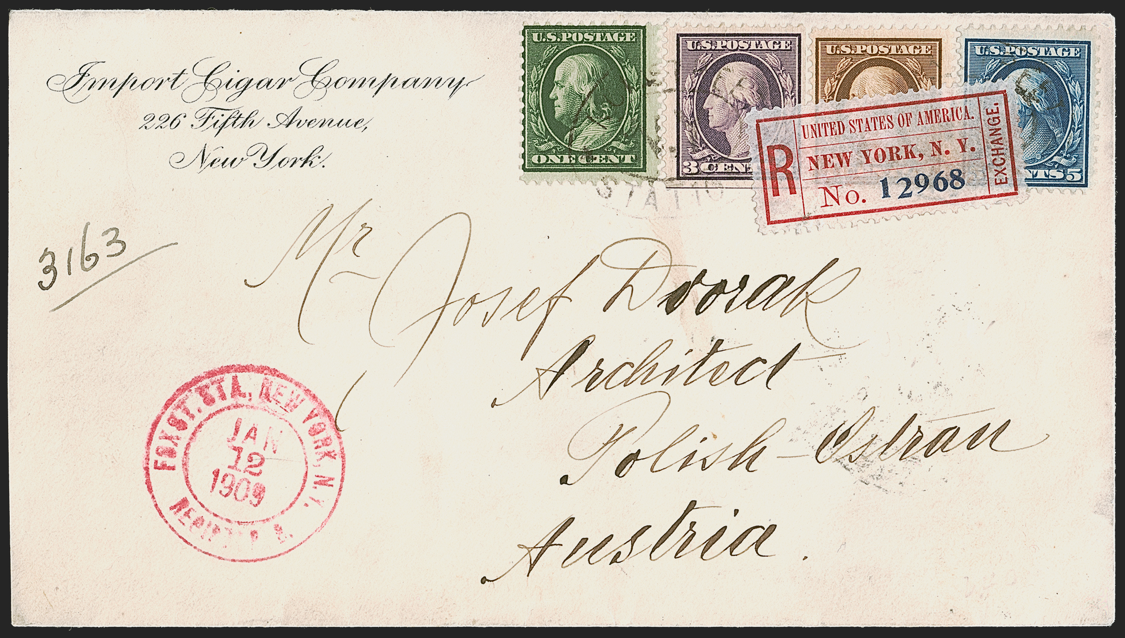 Sale no. 1283 — Lot no. 1575 — Siegel Auction Galleries