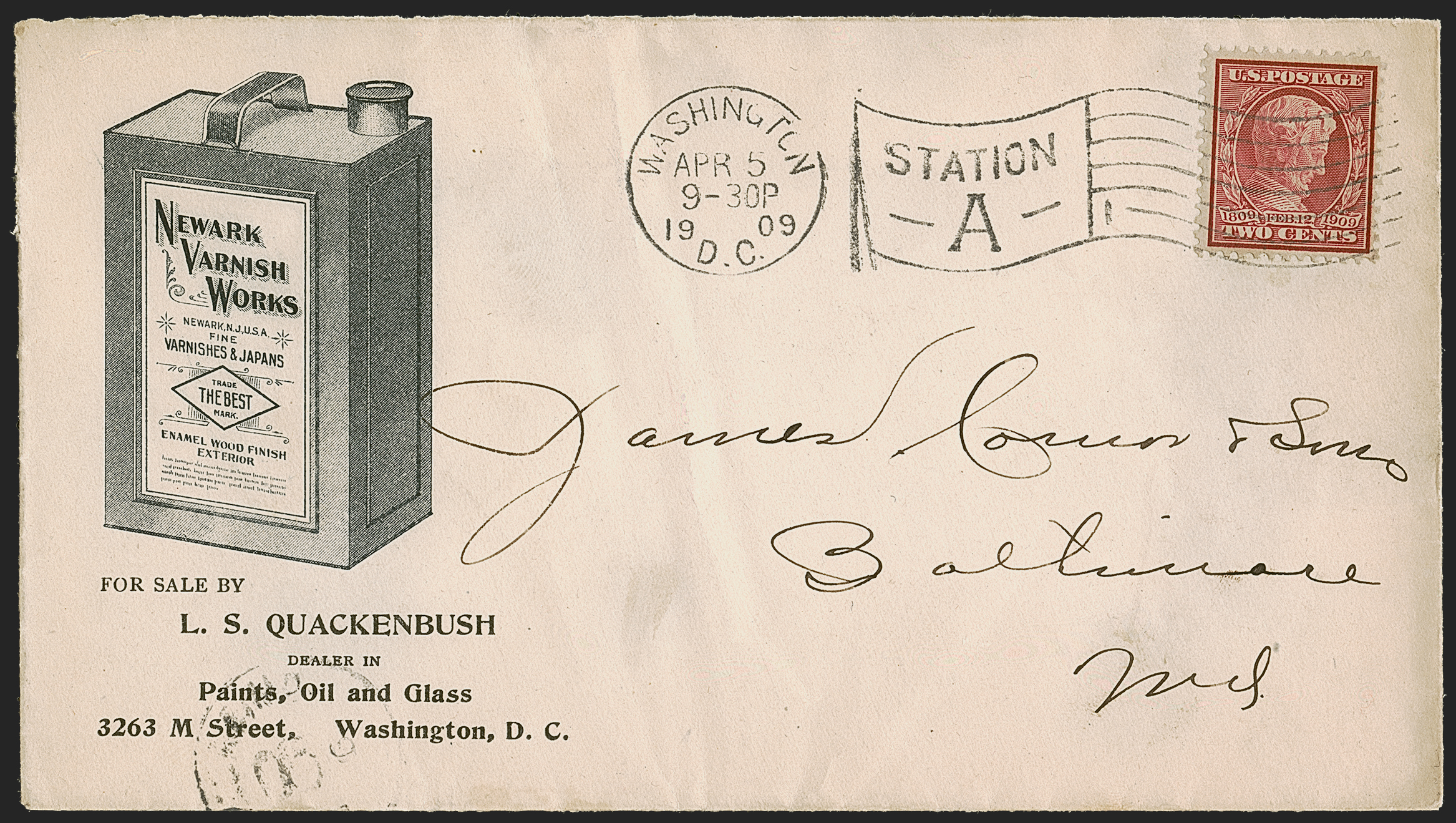 Sale no. 1283 — Lot no. 1614 — Siegel Auction Galleries