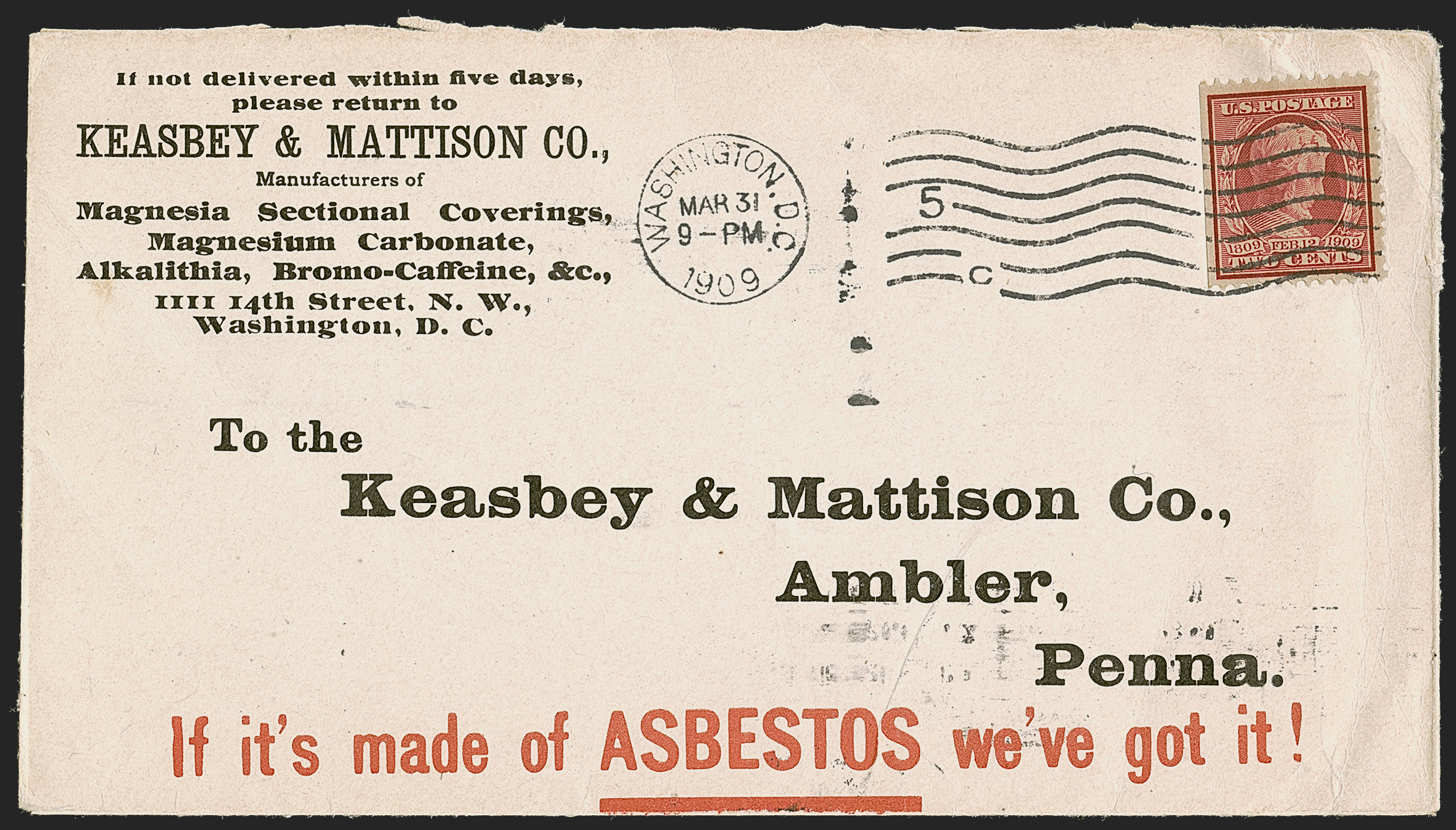 Sale no. 1283 — Lot no. 1618 — Siegel Auction Galleries