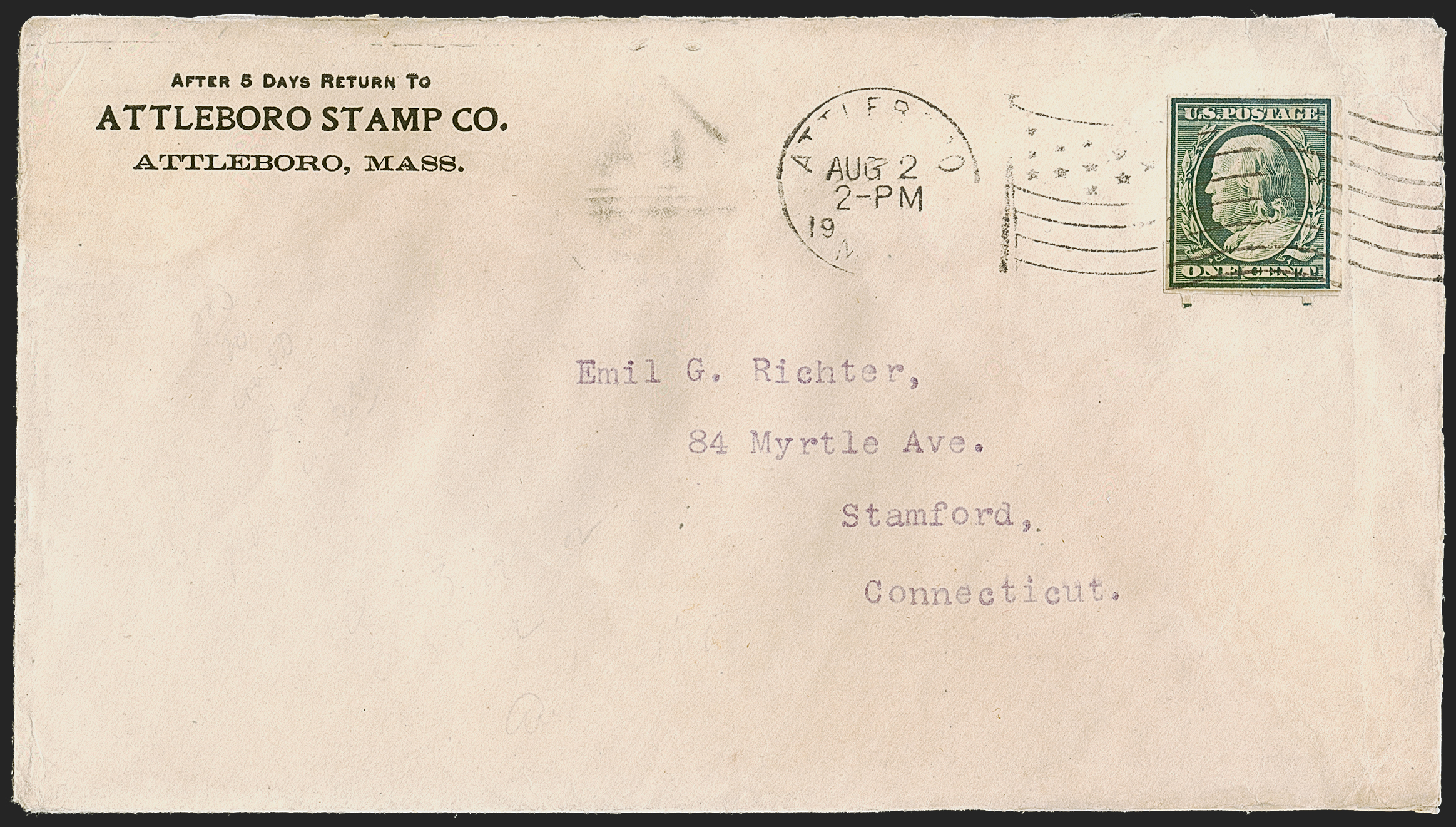 Sale no. 1283 — Lot no. 1673 — Siegel Auction Galleries