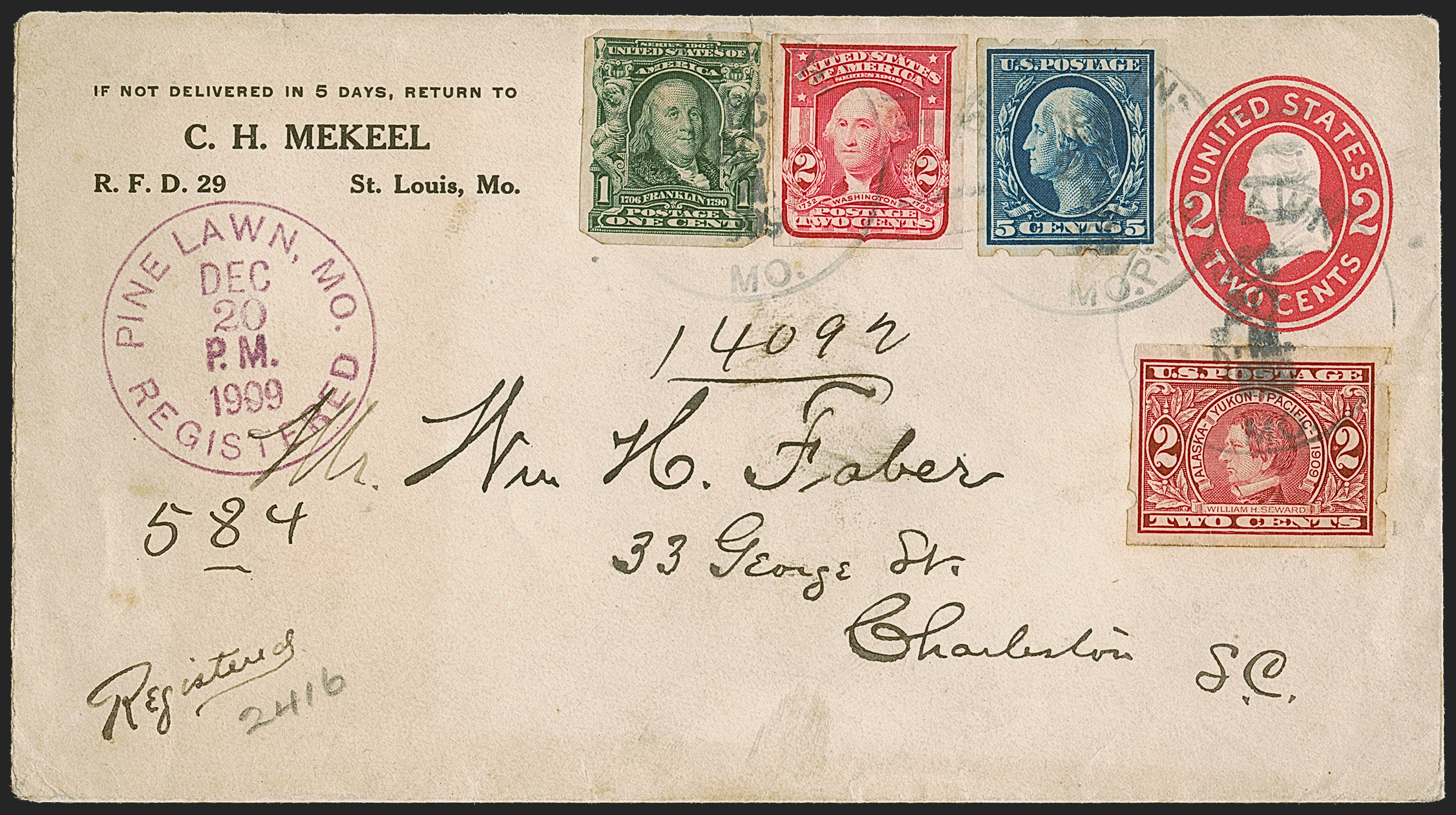 Sale no. 1283 — Lot no. 1678 — Siegel Auction Galleries