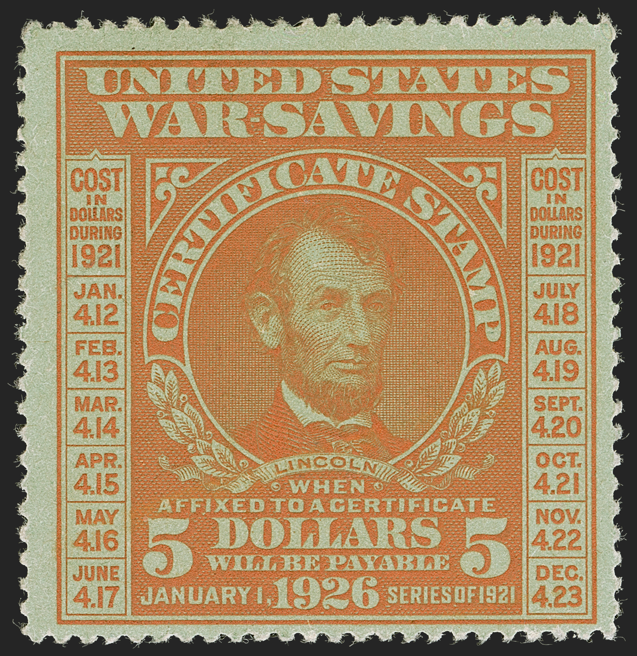 Sale no. 1285 — Lot no. 2272 — Siegel Auction Galleries