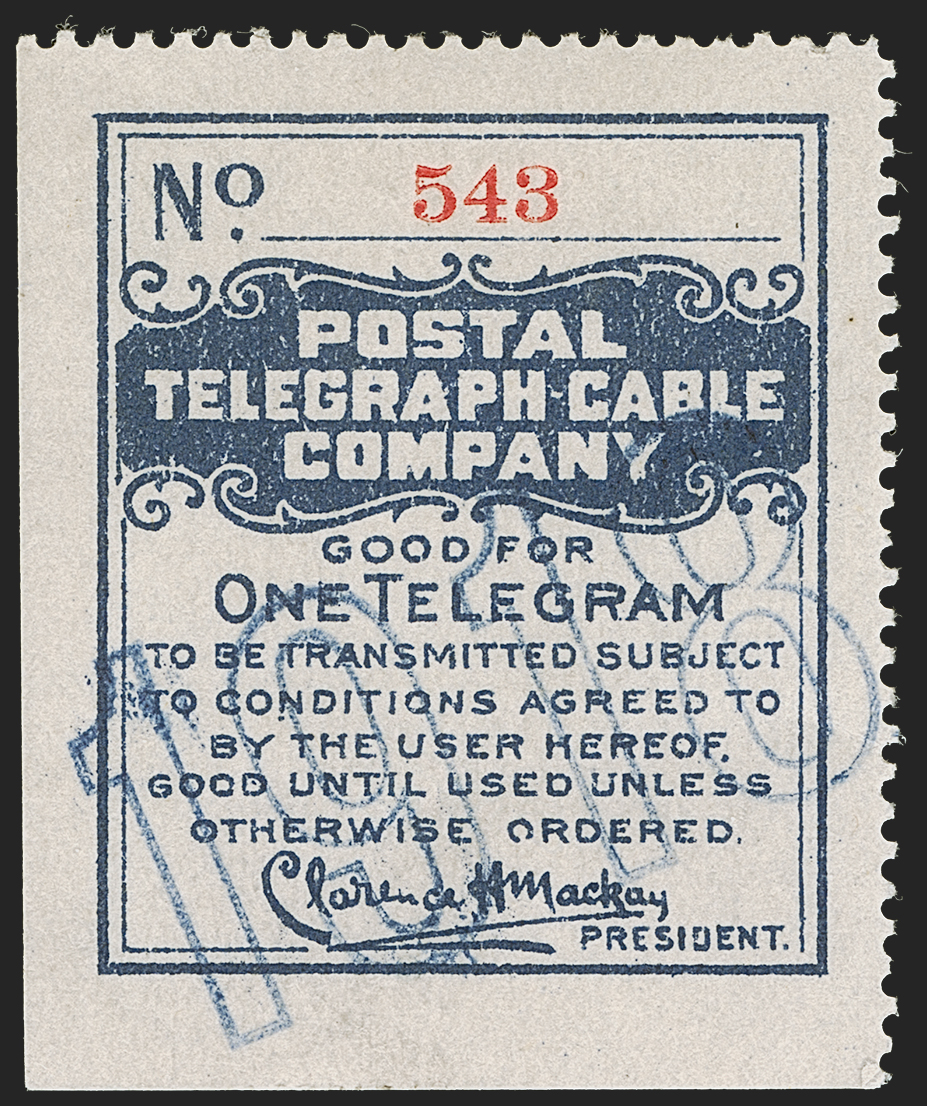 Sale no. 1285 — Lot no. 2287 — Siegel Auction Galleries