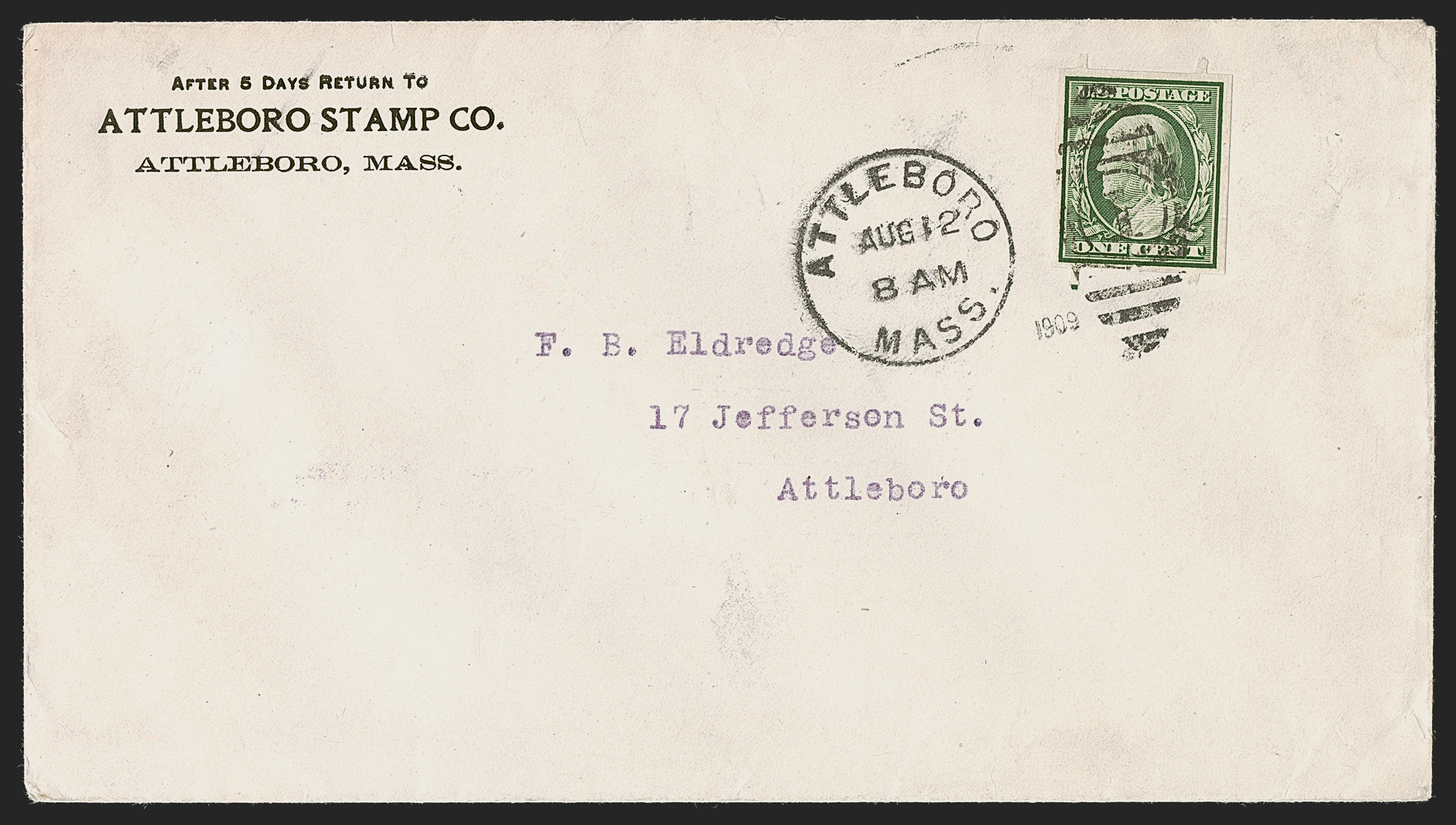 Sale no. 1289 — Lot no. 659 — Siegel Auction Galleries