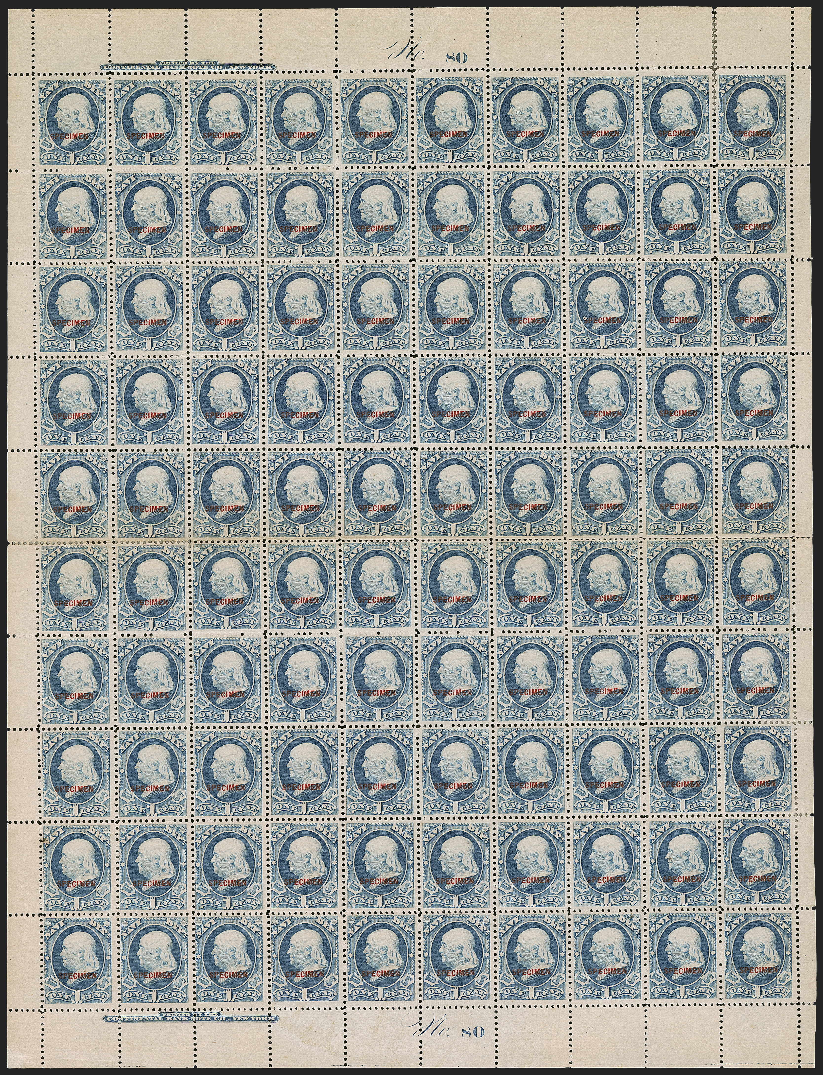 Sale no. 1289 — Lot no. 698 — Siegel Auction Galleries