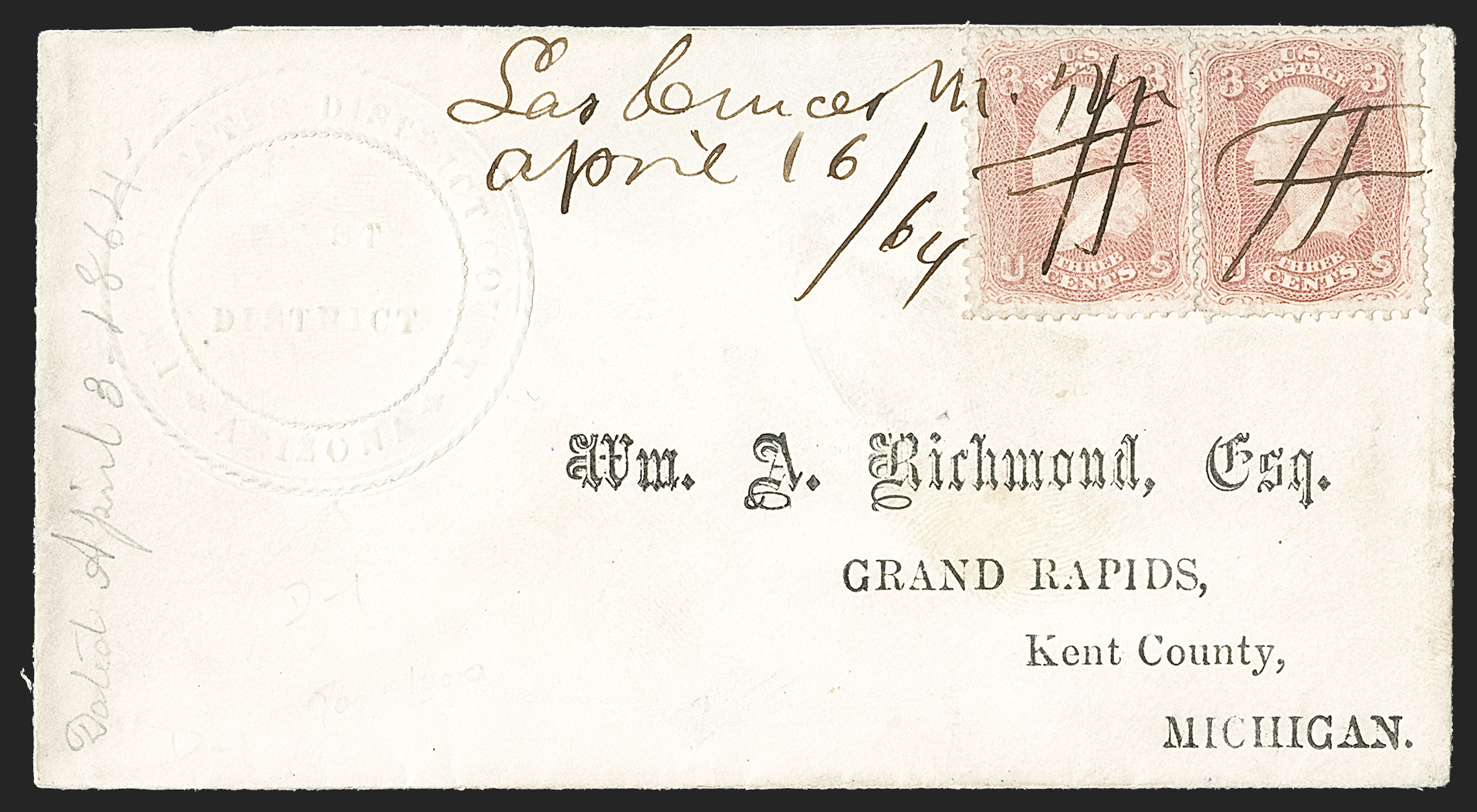 Sale no. 1291 — Lot no. 141 — Siegel Auction Galleries