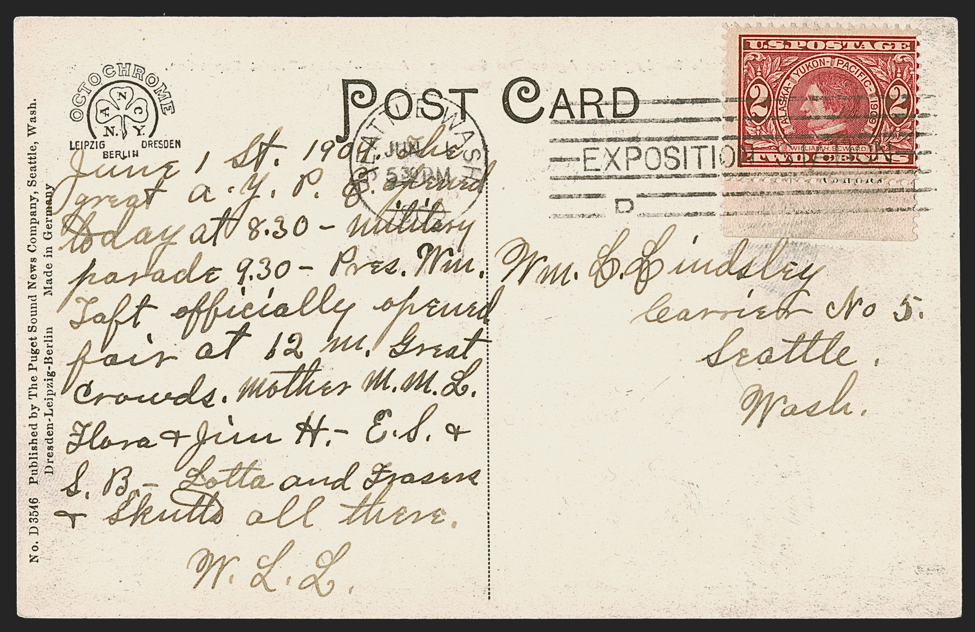 Sale no. 1291 — Lot no. 272 — Siegel Auction Galleries