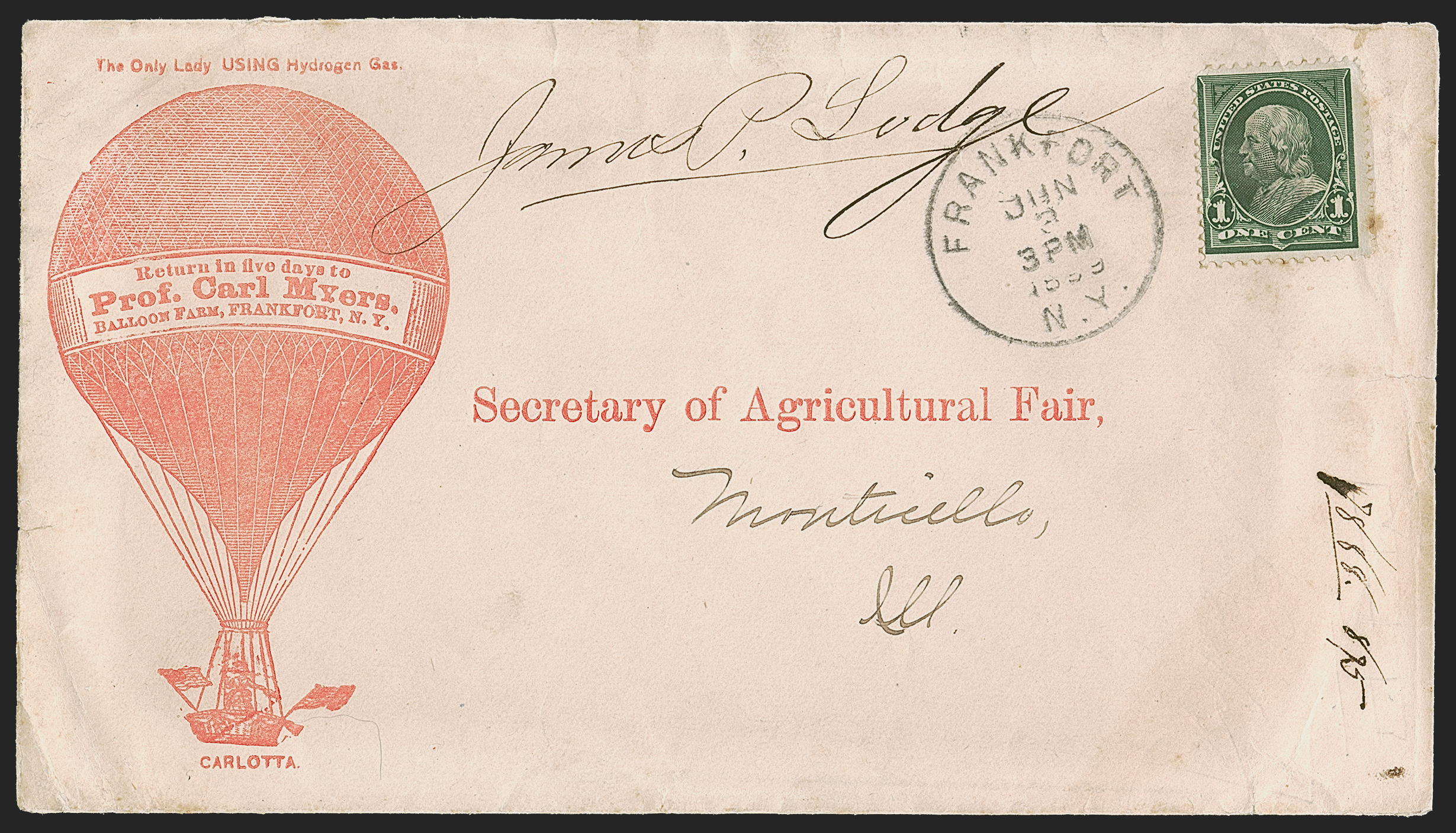 Sale no. 1291 — Lot no. 323 — Siegel Auction Galleries