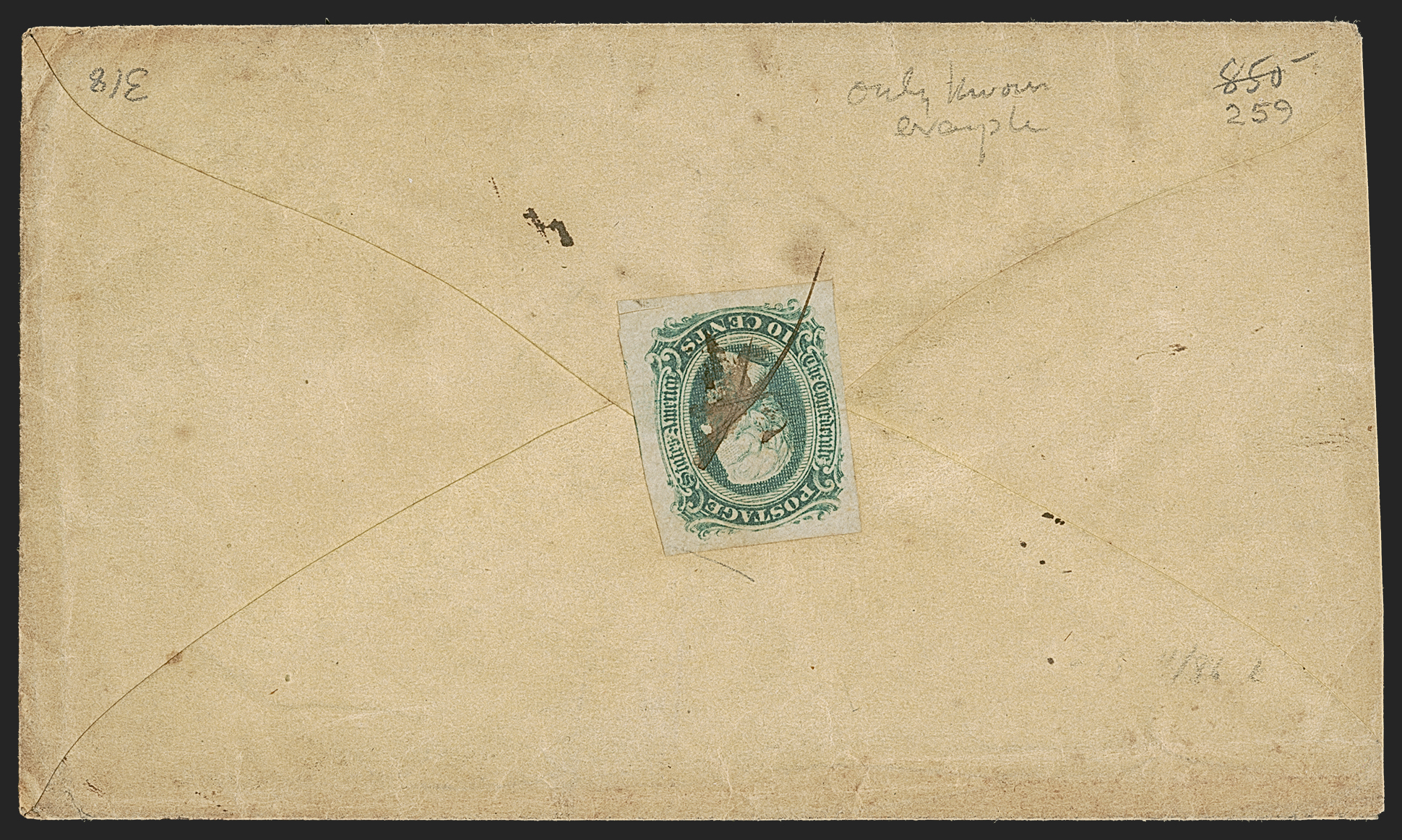 Sale no. 1291 — Lot no. 531-1 — Siegel Auction Galleries