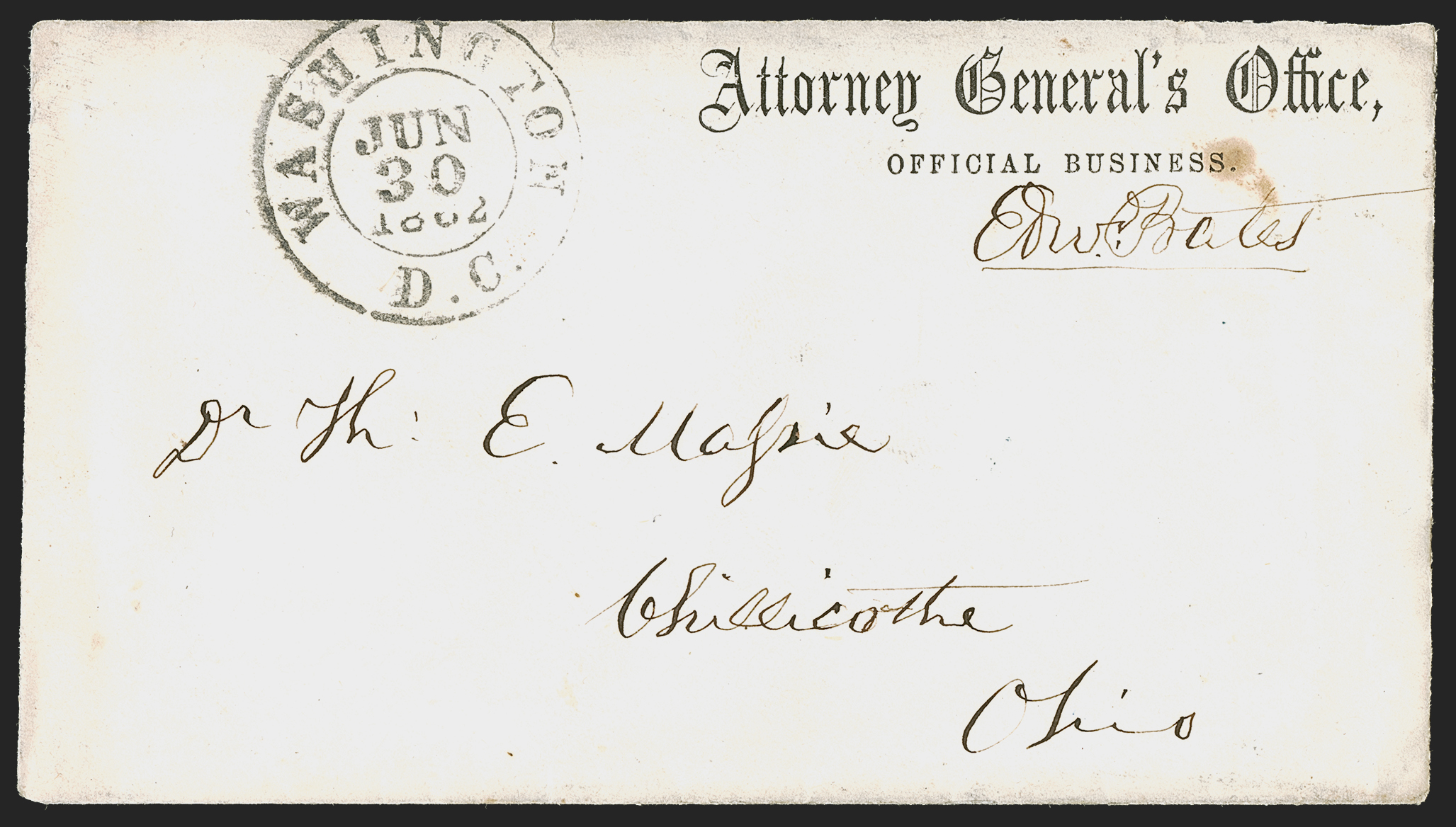 Sale no. 1291 — Lot no. 562 — Siegel Auction Galleries