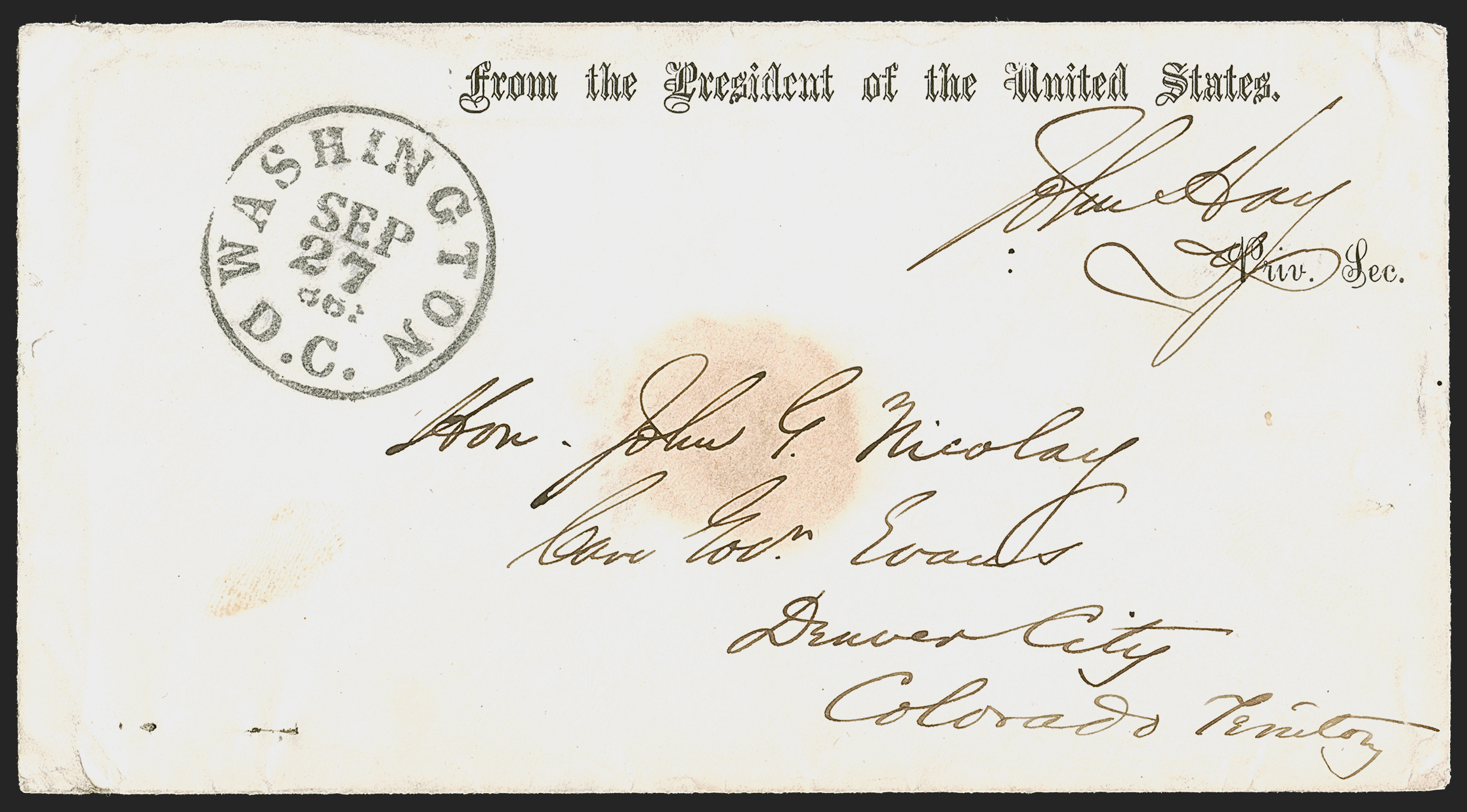 Sale no. 1291 — Lot no. 572 — Siegel Auction Galleries