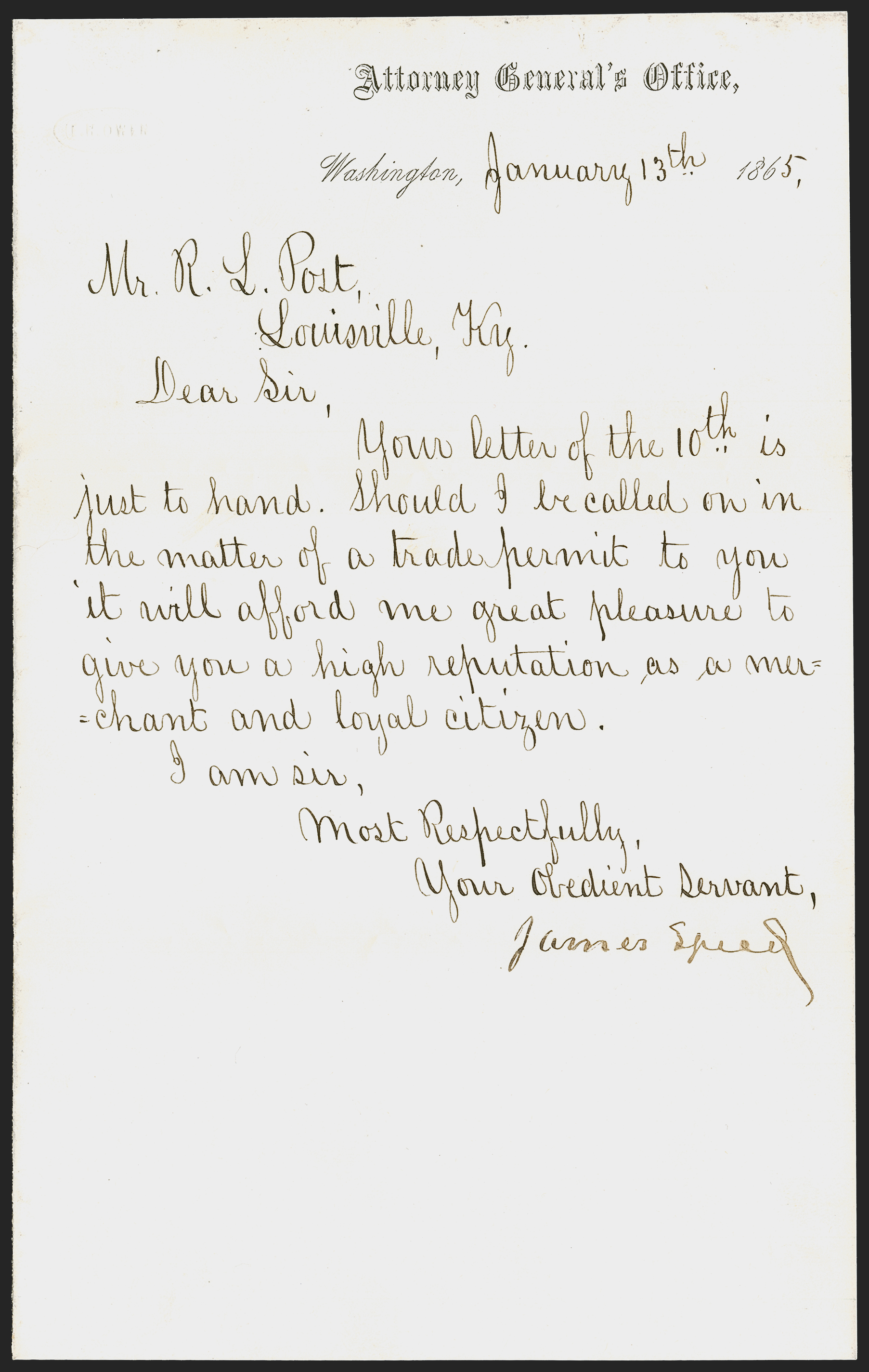 Sale no. 1291 — Lot no. 578-1 — Siegel Auction Galleries