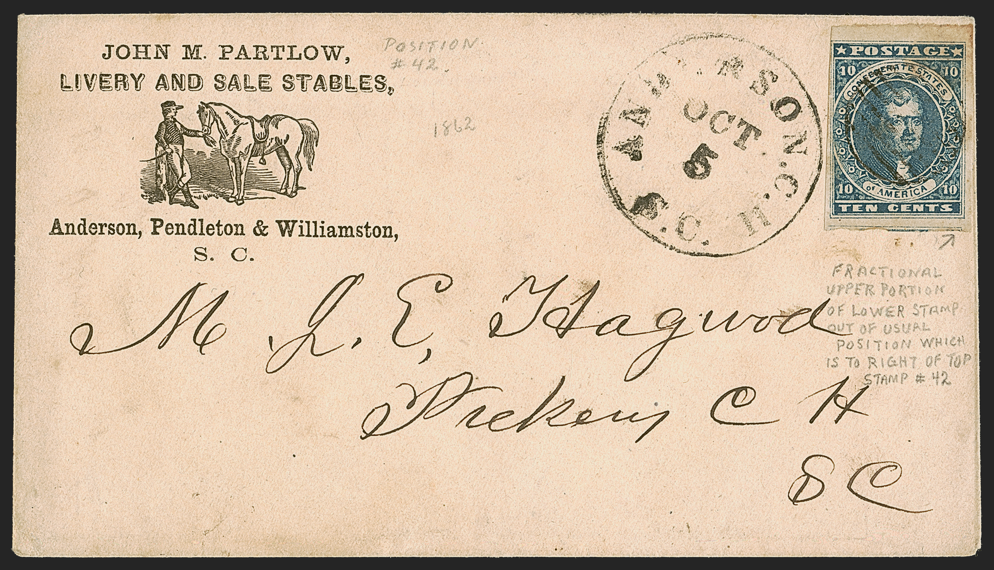 Sale no. 1291 — Lot no. 643 — Siegel Auction Galleries