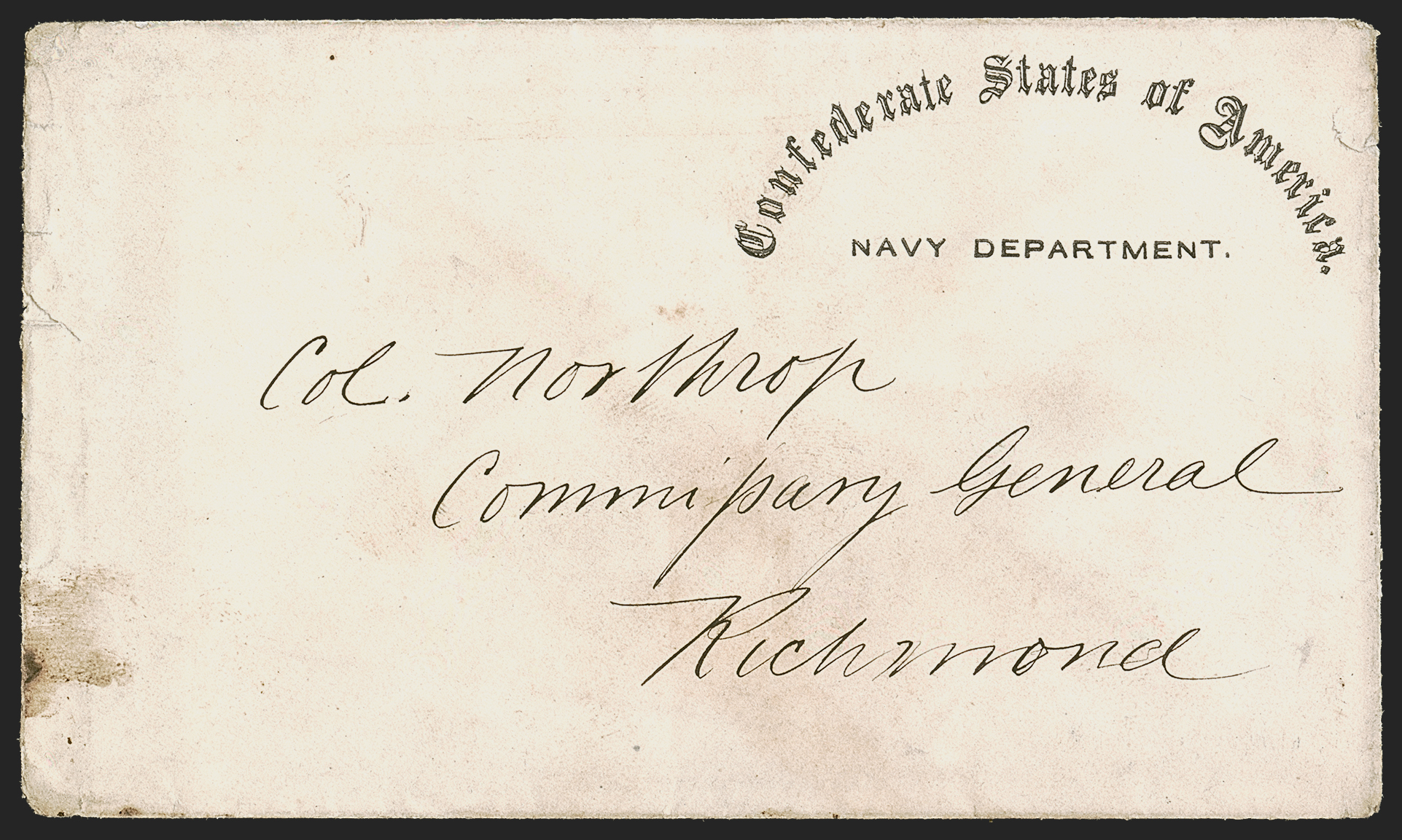 Sale no. 1291 — Lot no. 694 — Siegel Auction Galleries