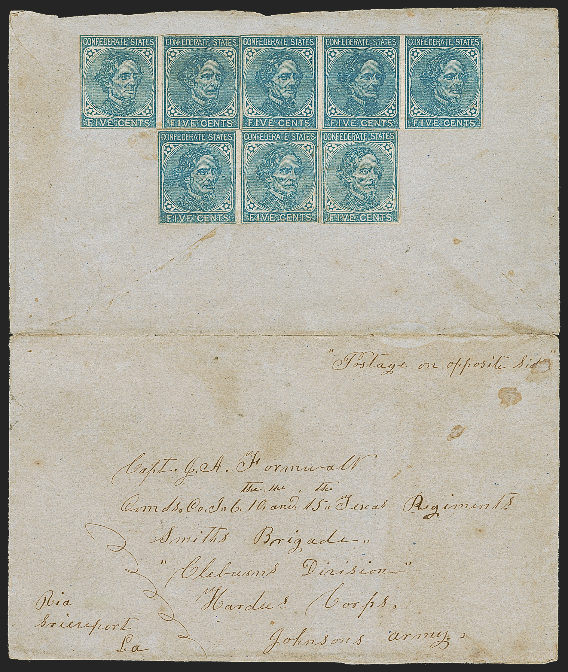 Sale no. 1291 — Lot no. 700 — Siegel Auction Galleries