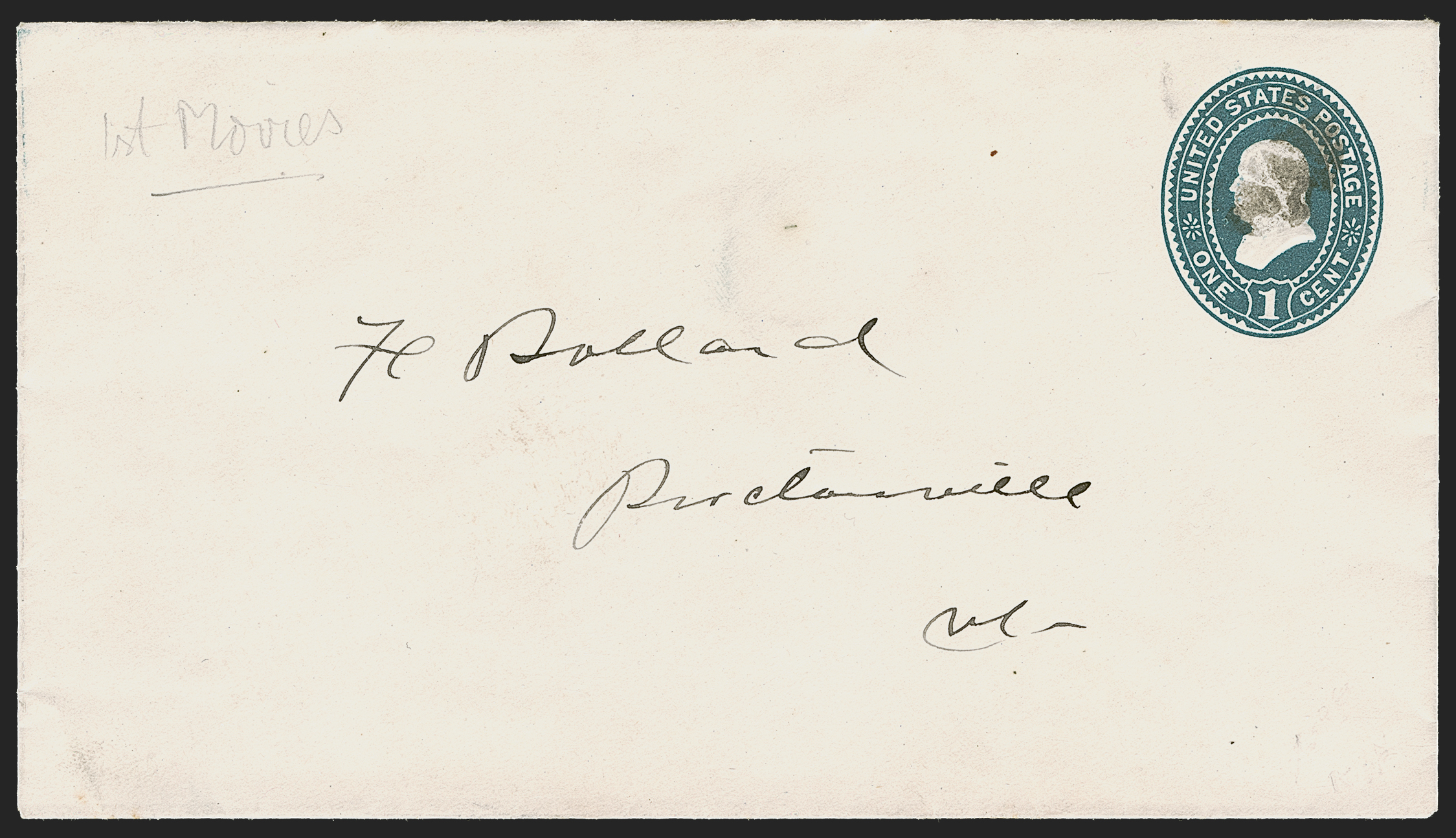 Sale no. 1291 — Lot no. 731 — Siegel Auction Galleries