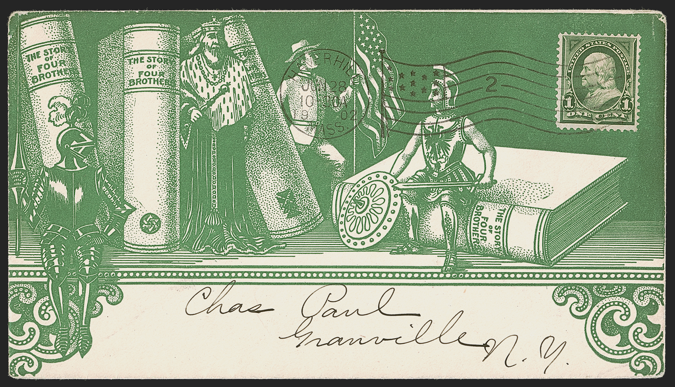 Sale no. 1291 — Lot no. 786-2 — Siegel Auction Galleries