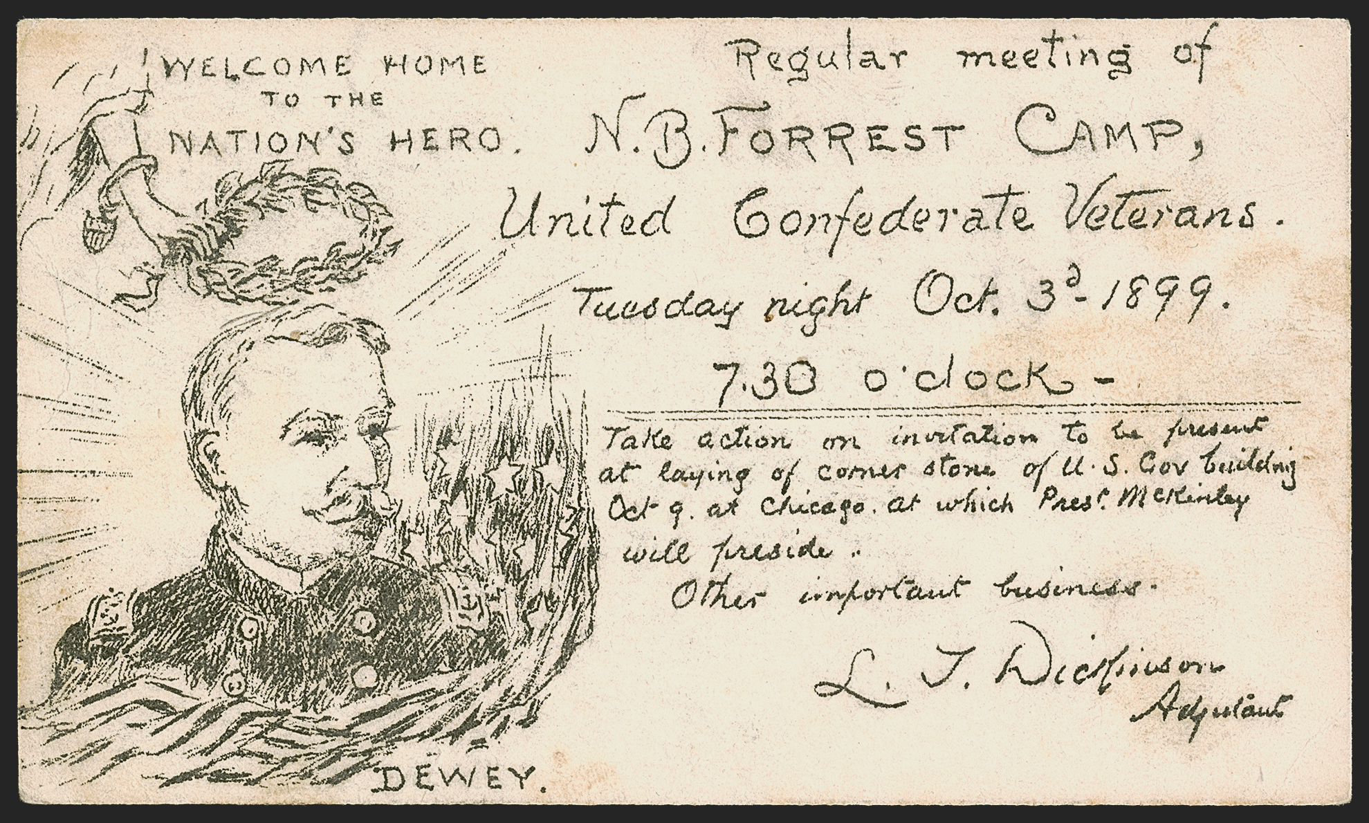 Sale no. 1291 — Lot no. 806 — Siegel Auction Galleries